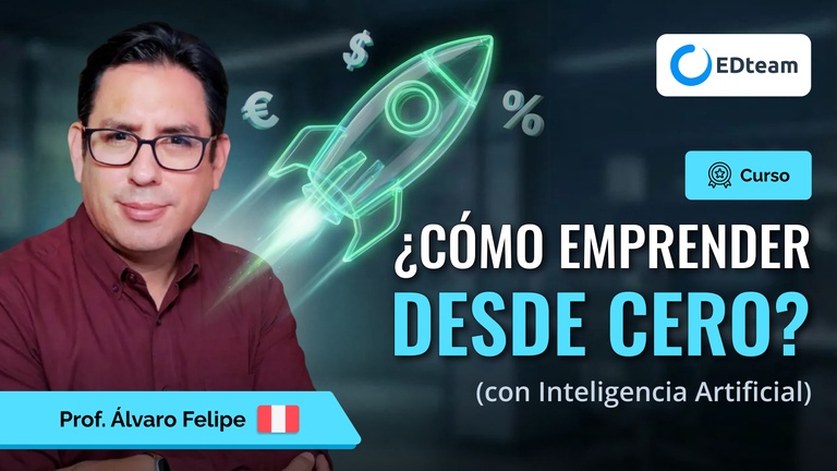 Curso en vivo: ¿Cómo emprender con inteligencia artificial?
