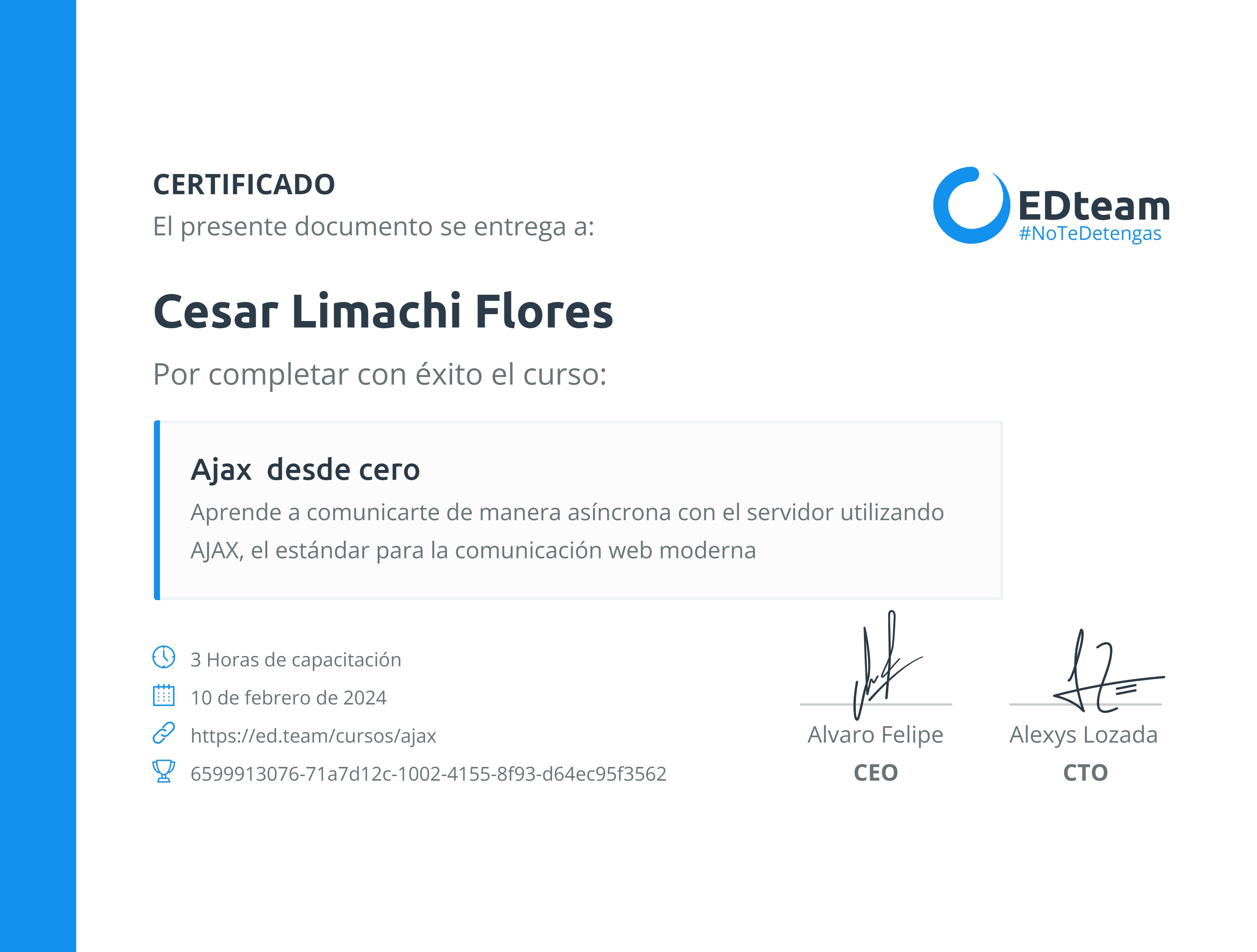 Certificado