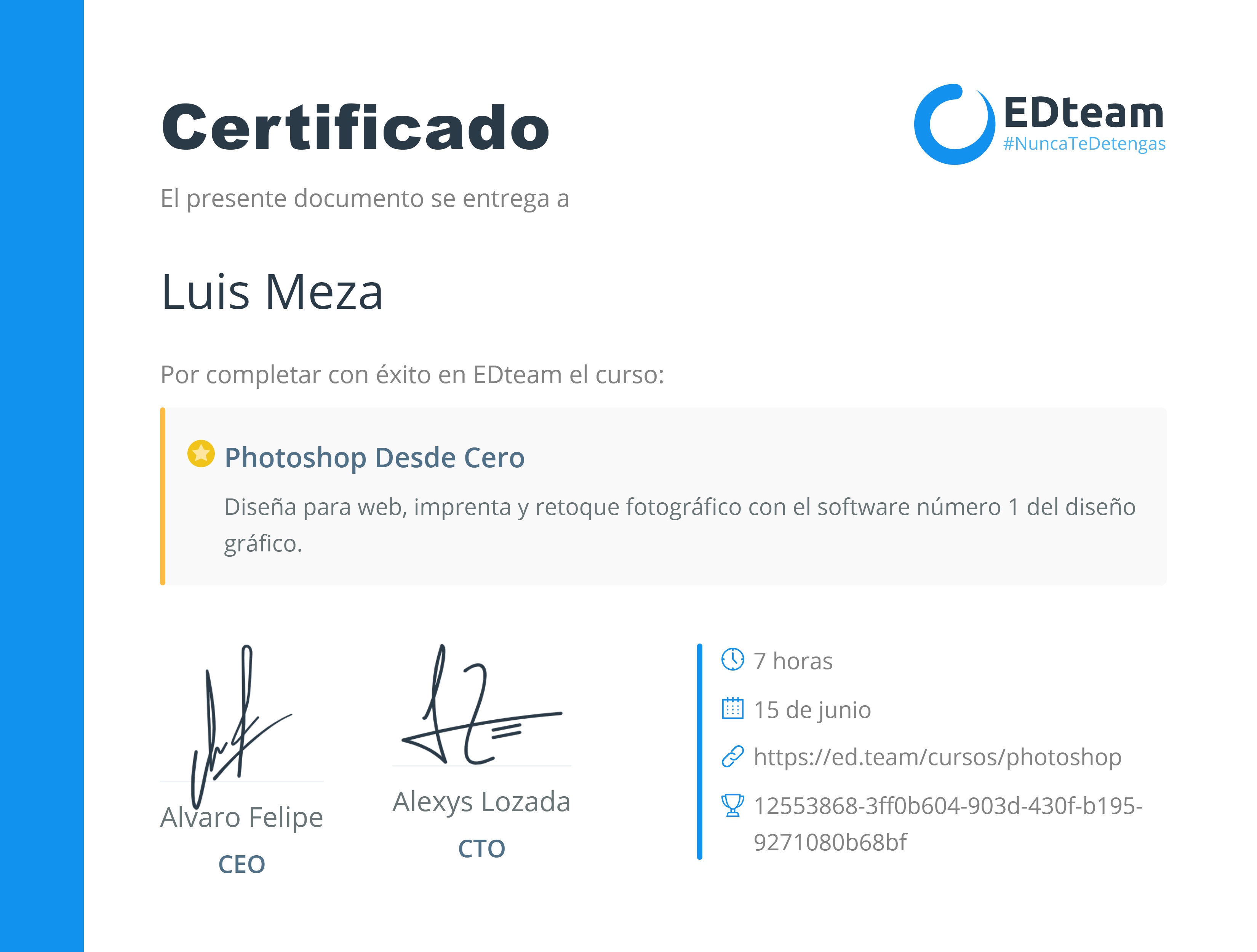 Certificado