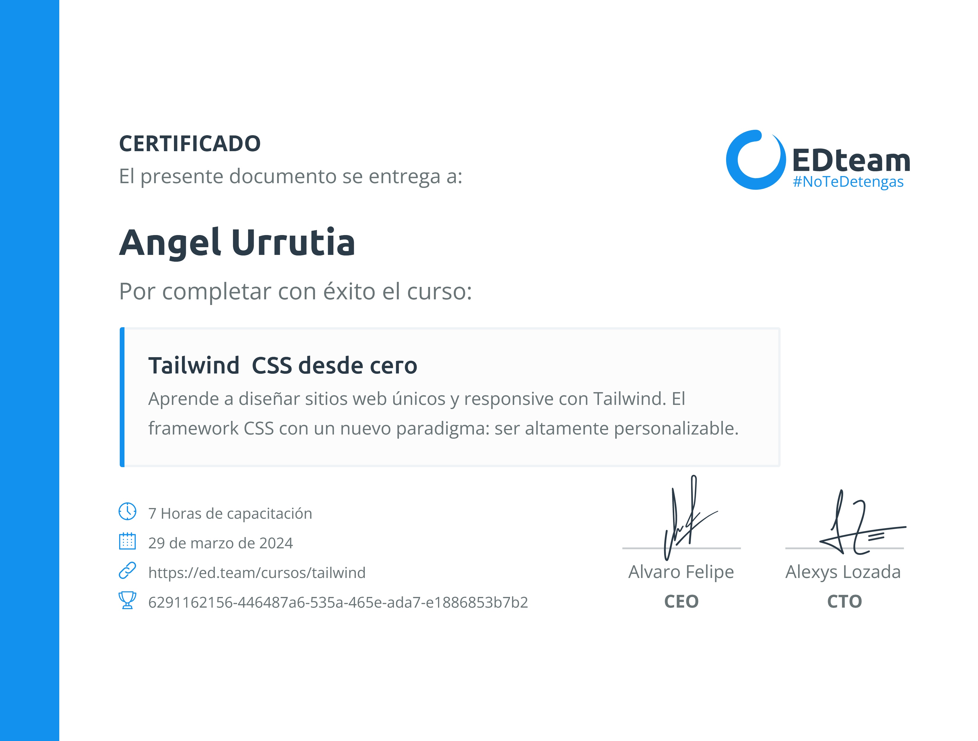 Certificado