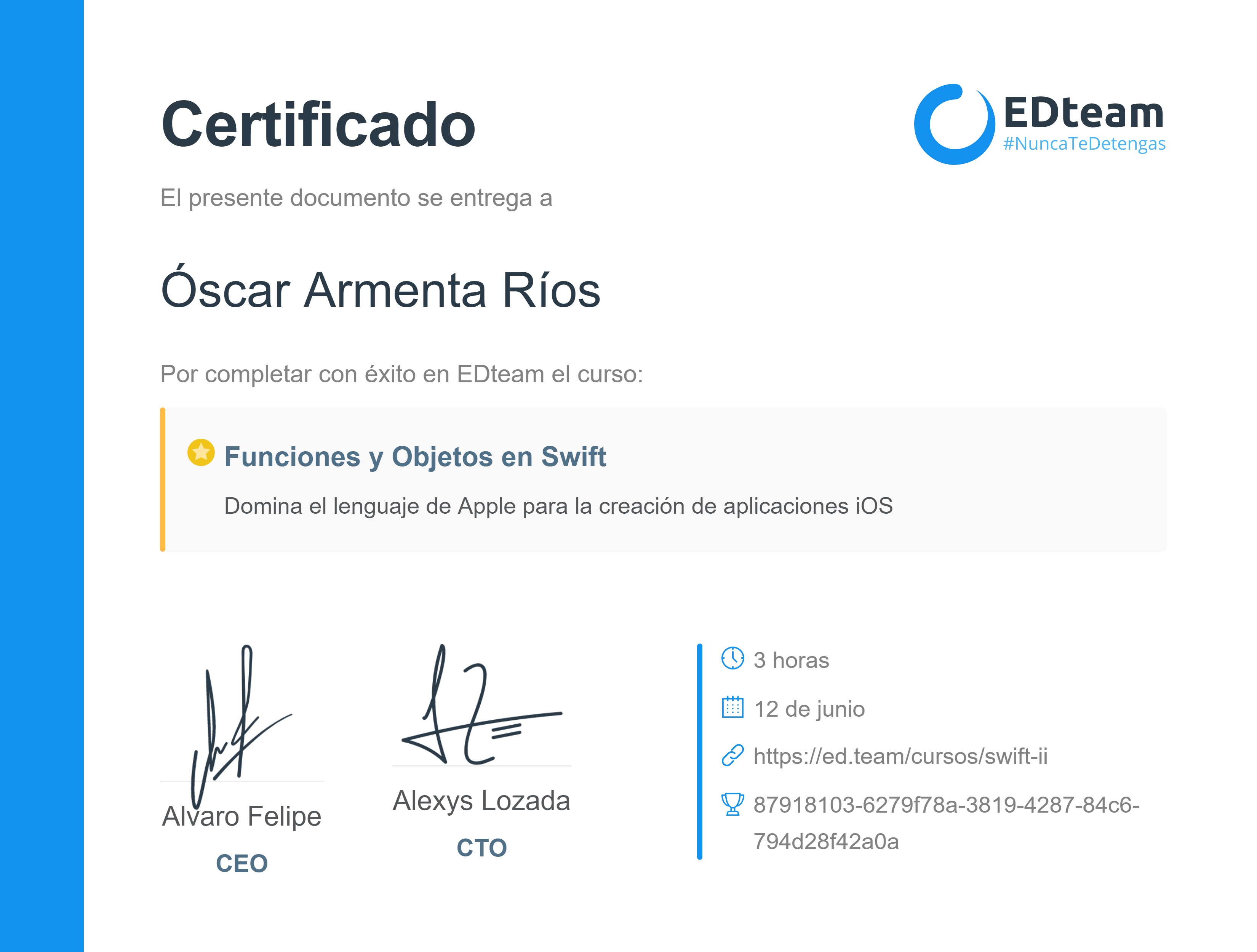 Certificado