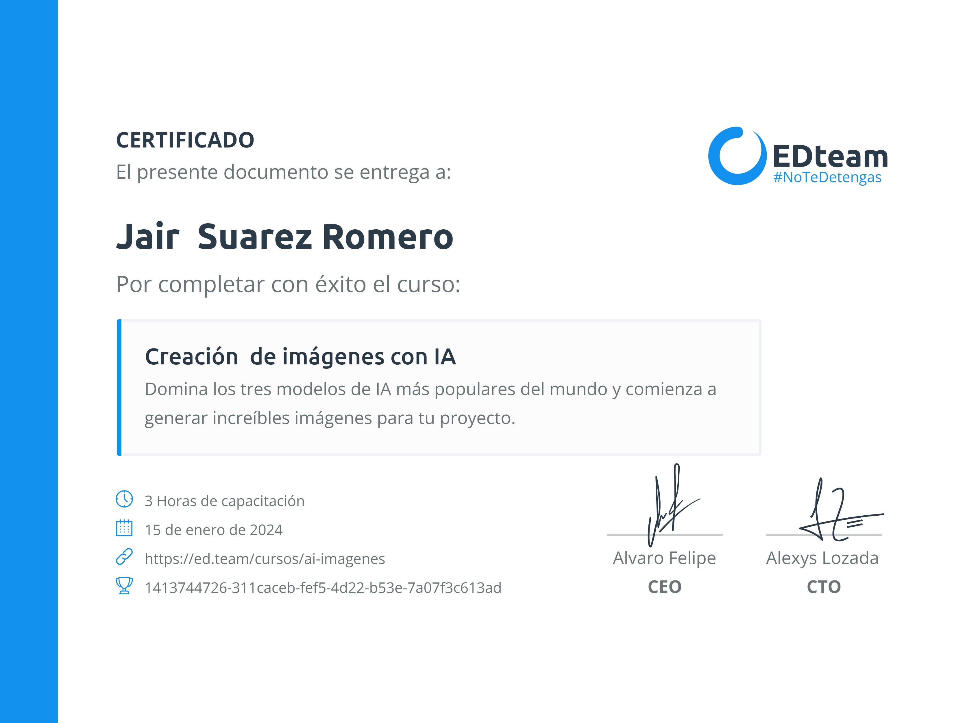 Certificado