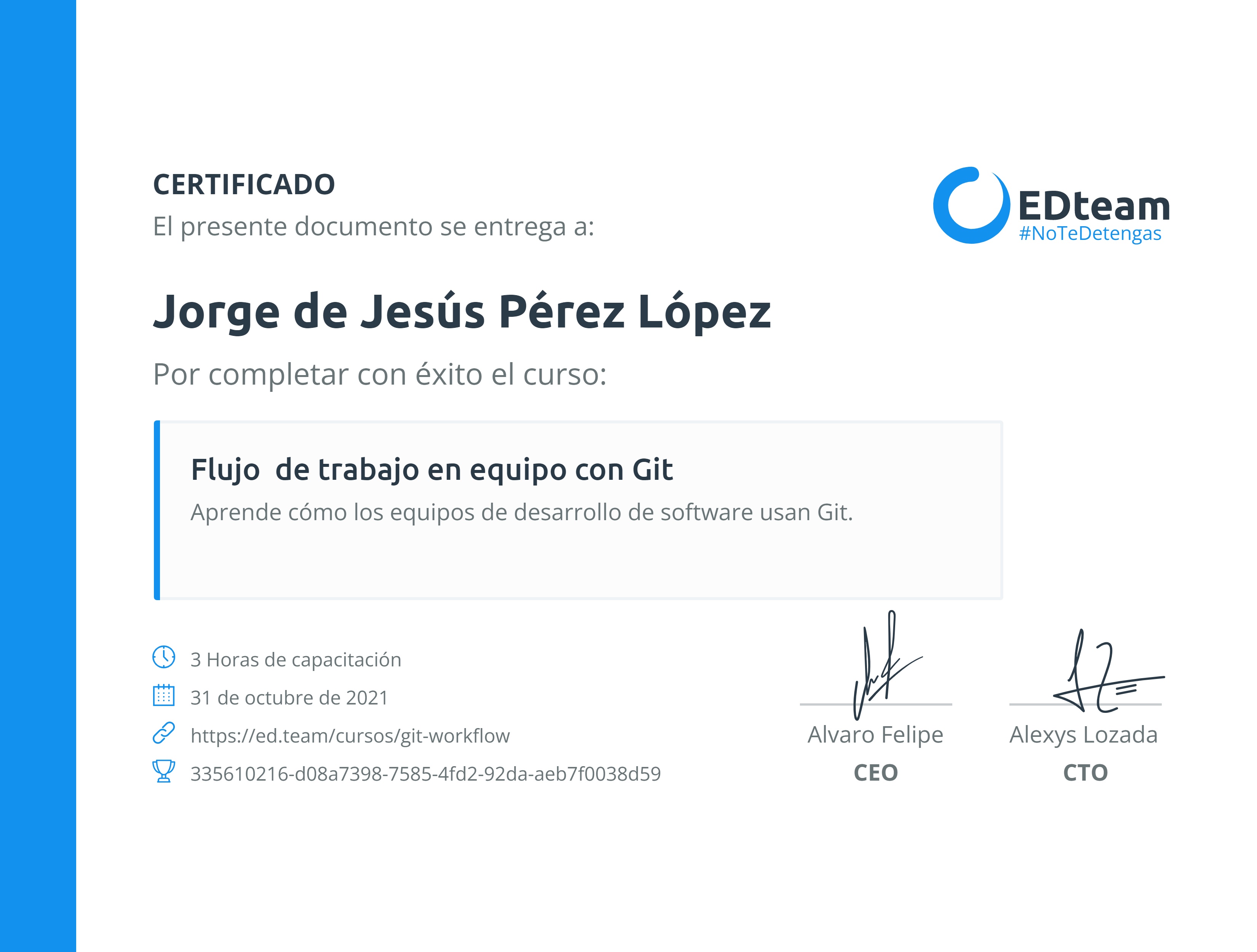 Certificado
