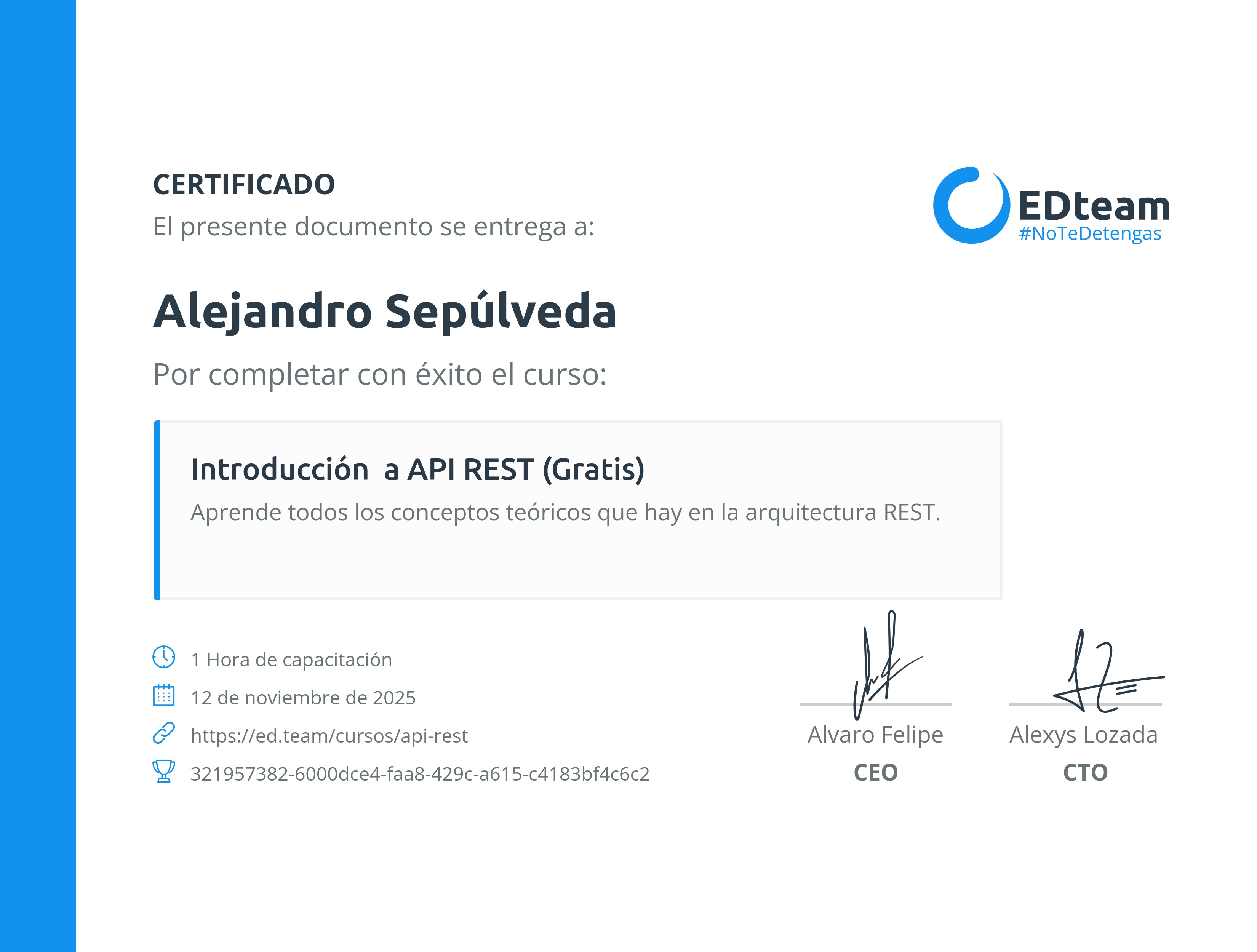 Certificado