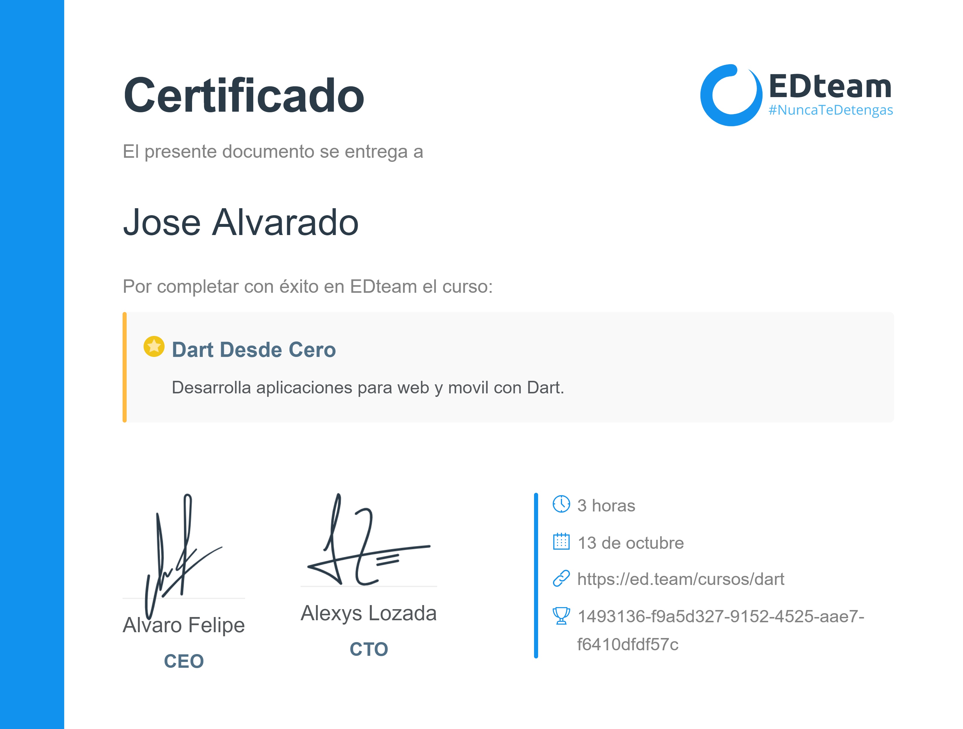 Certificado