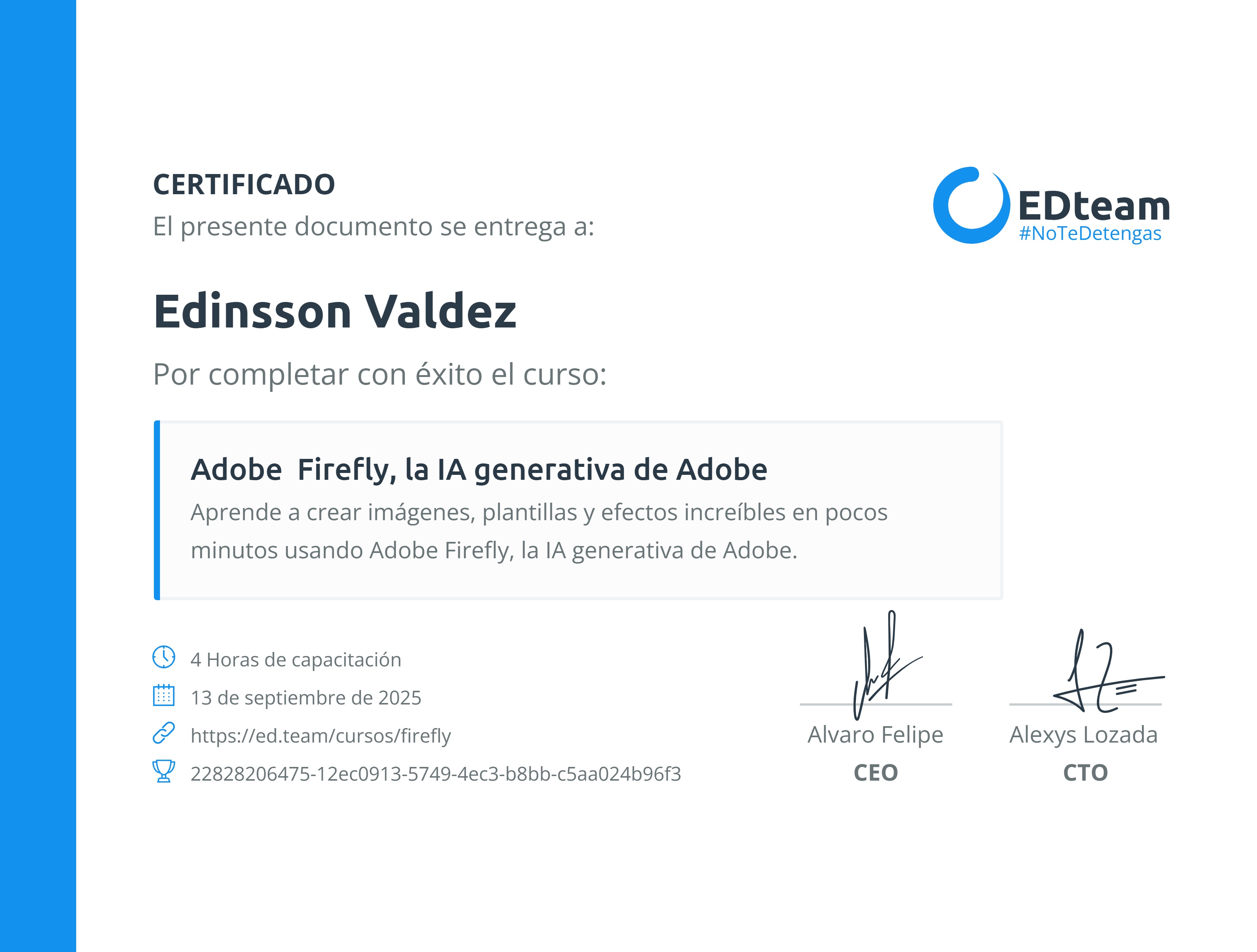 Certificado