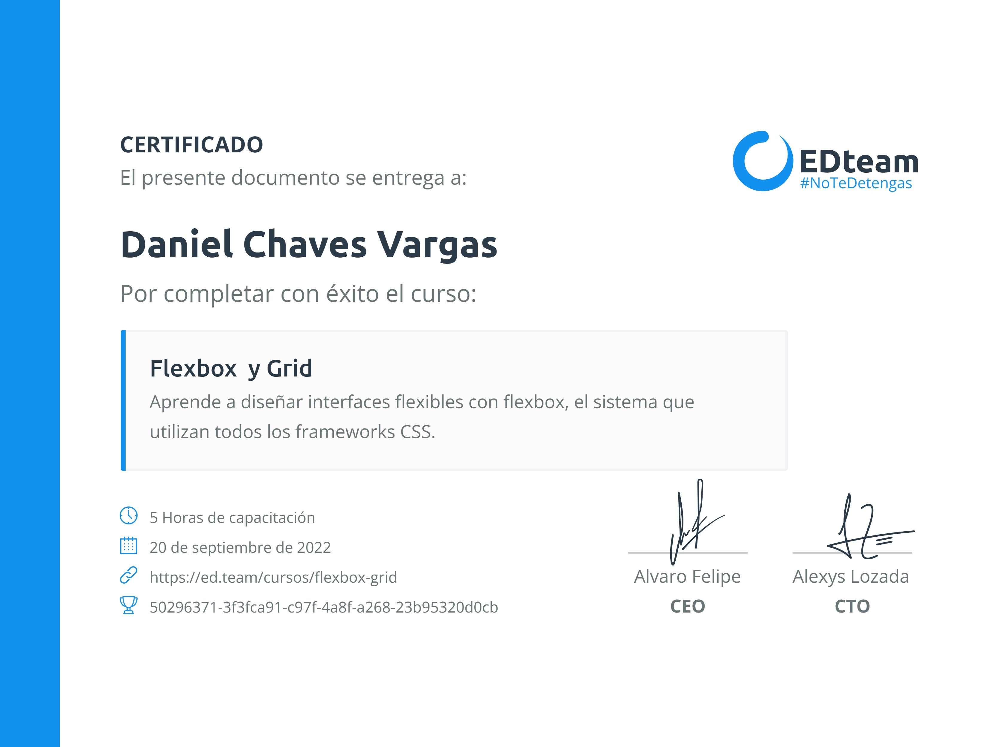 Certificado