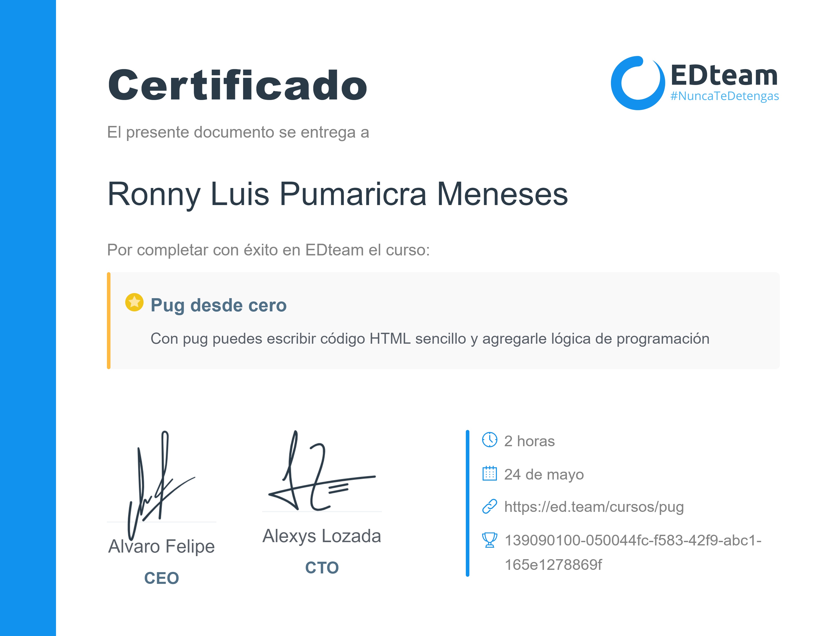 Certificado