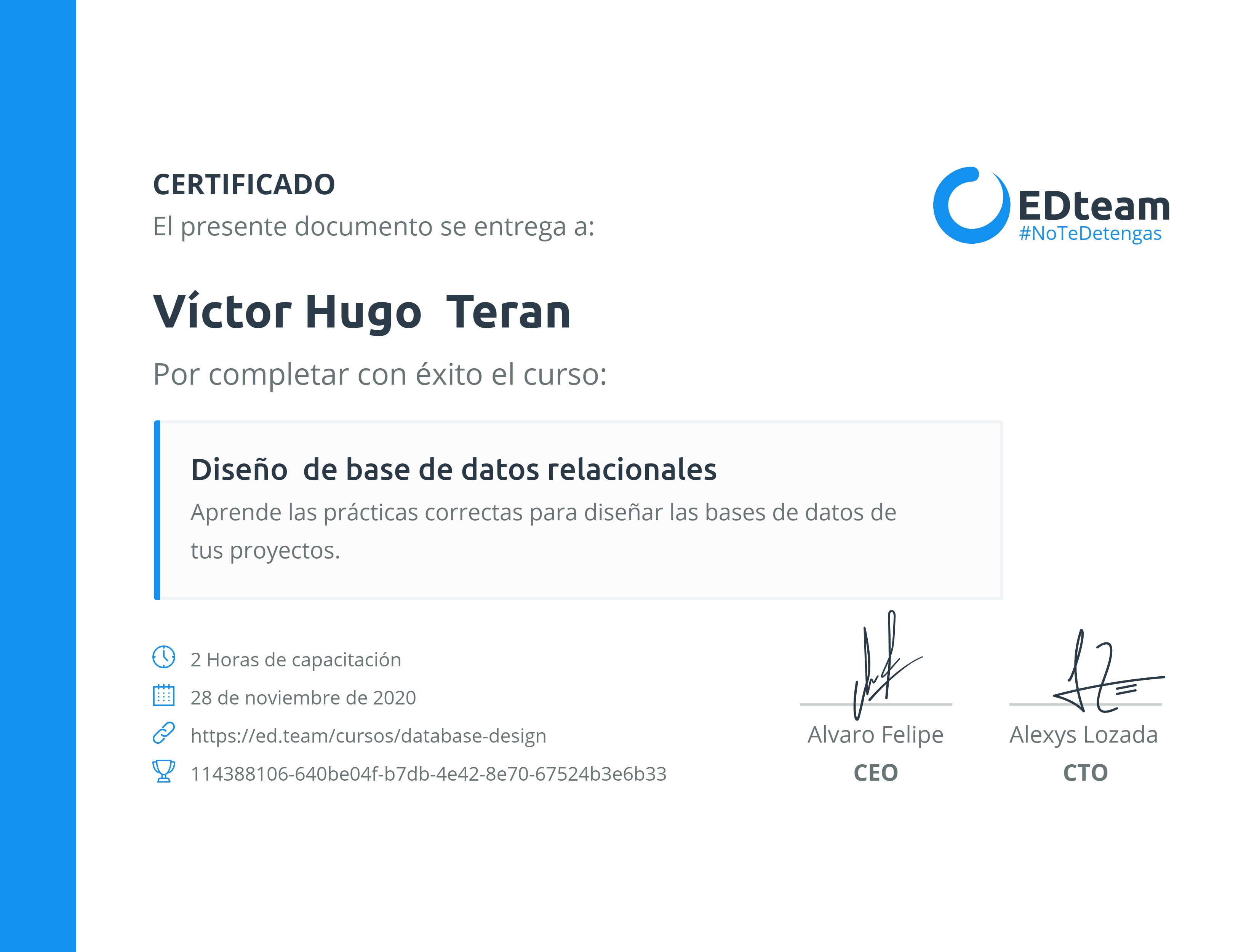 Certificado