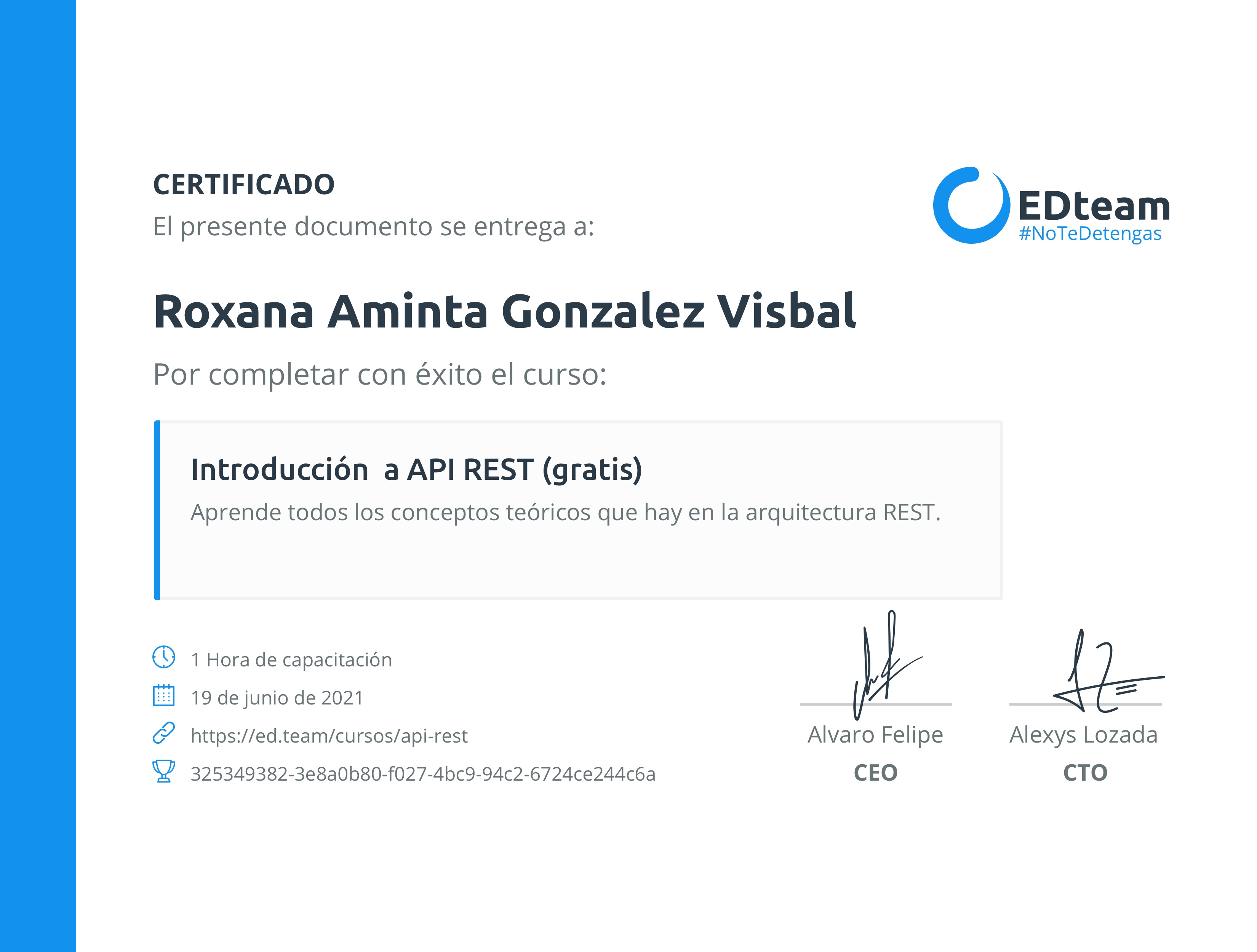 Certificado