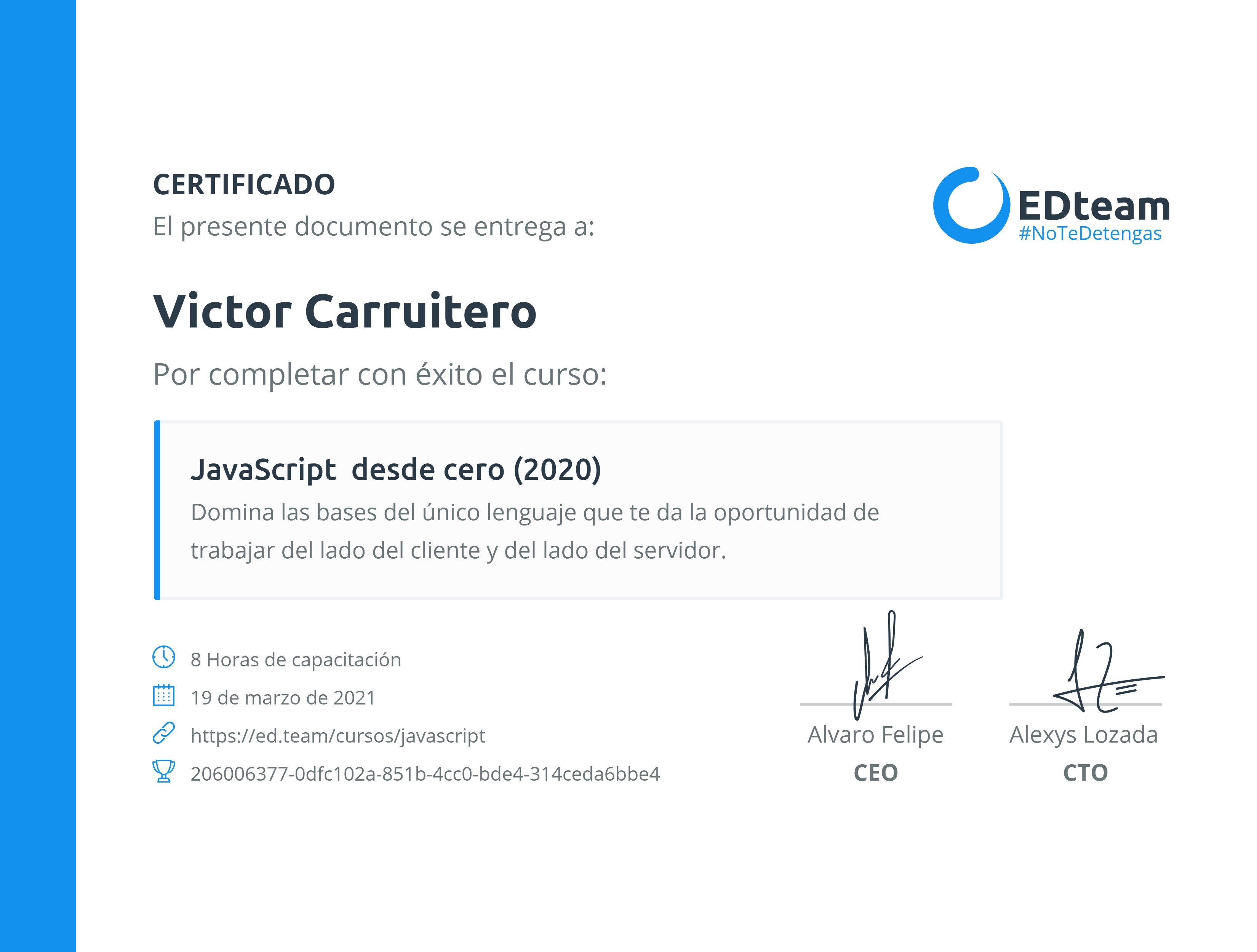 Certificado
