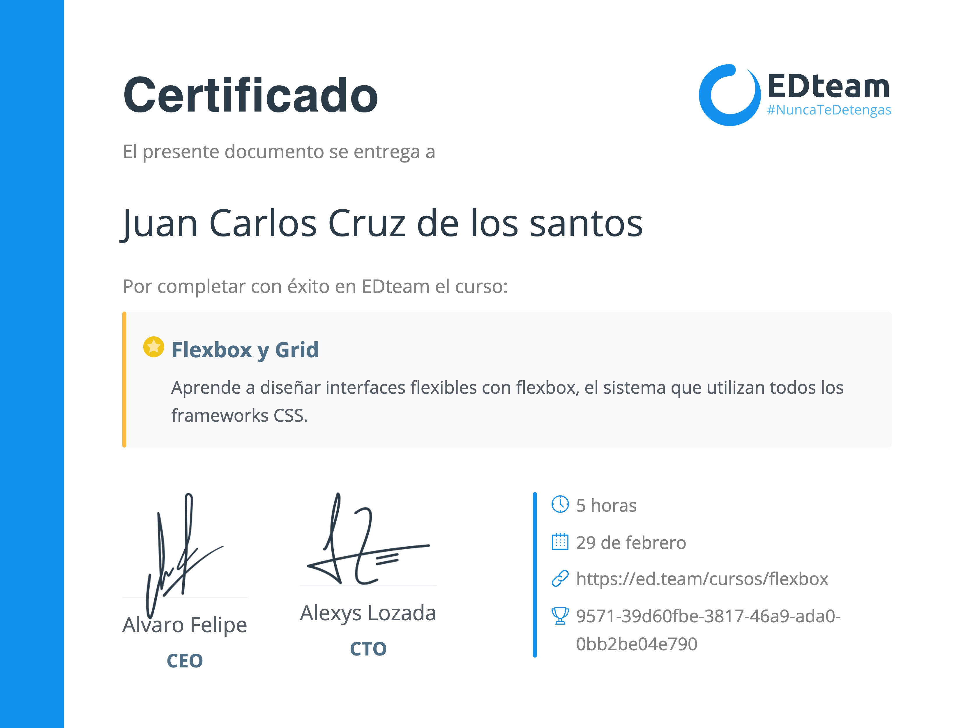 Certificado