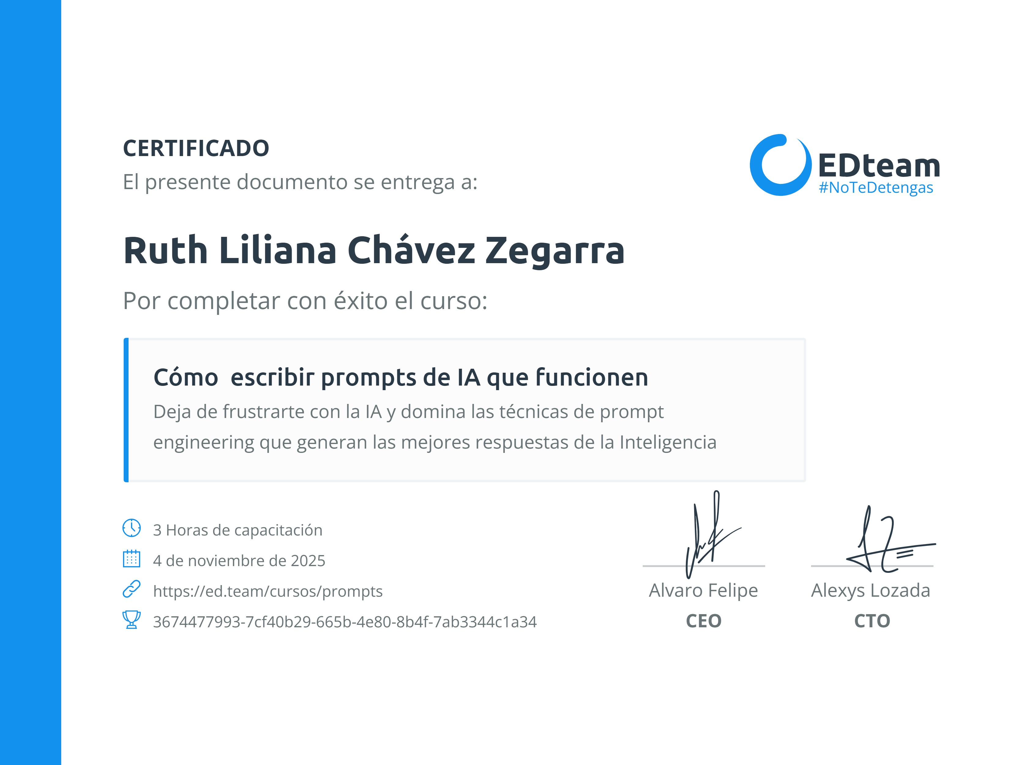 Certificado