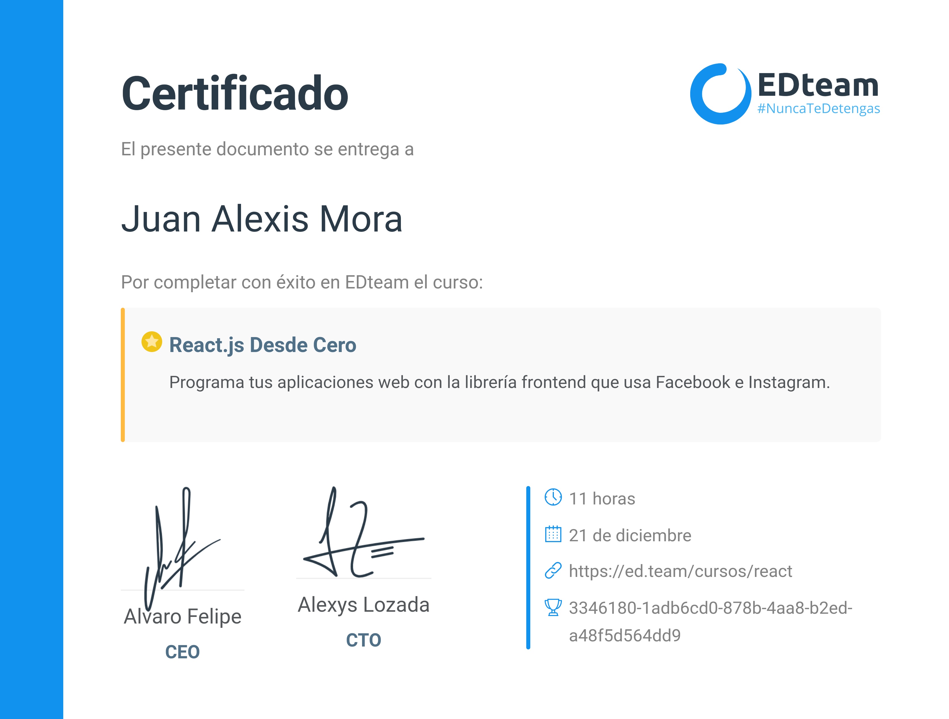 Certificado