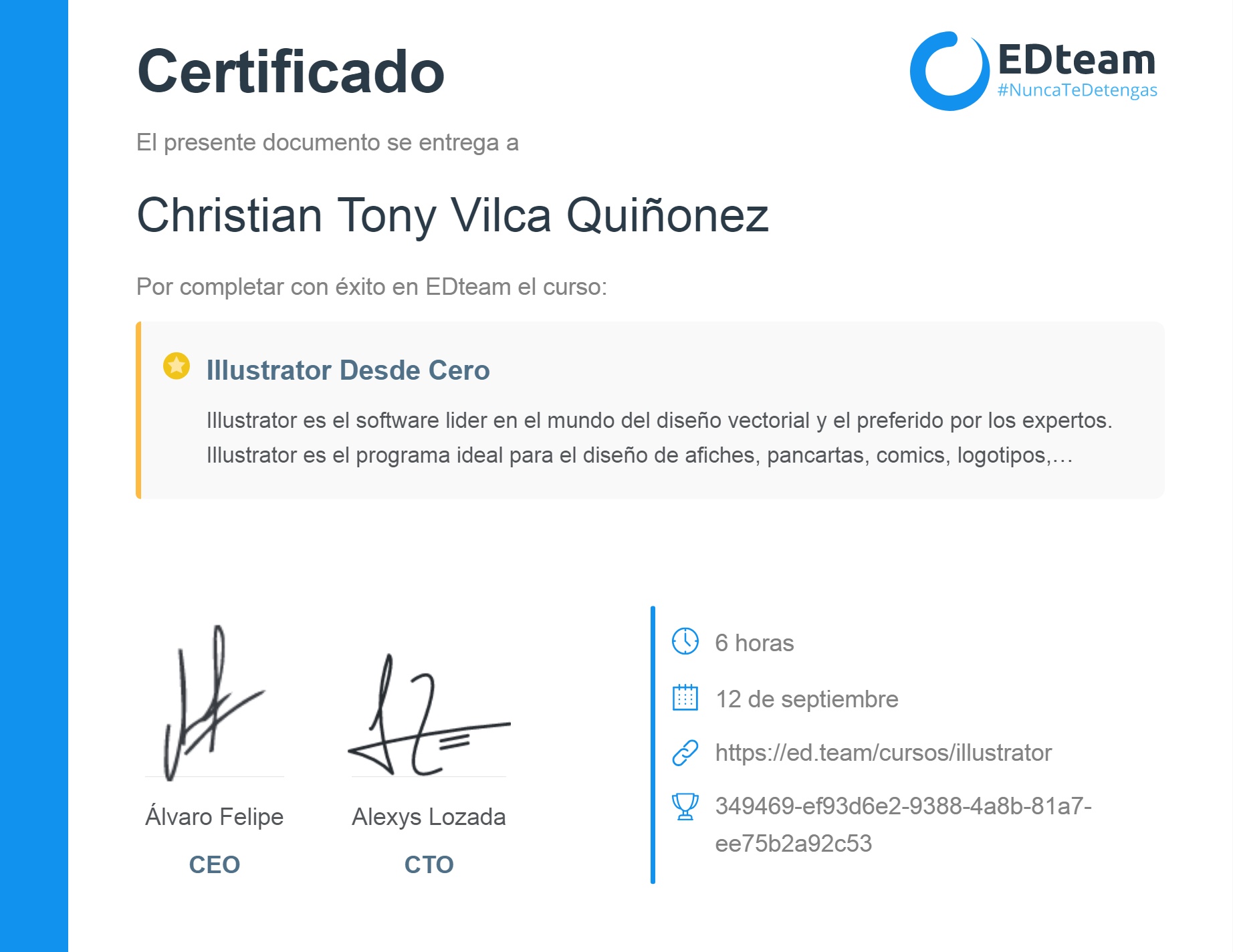 Certificado