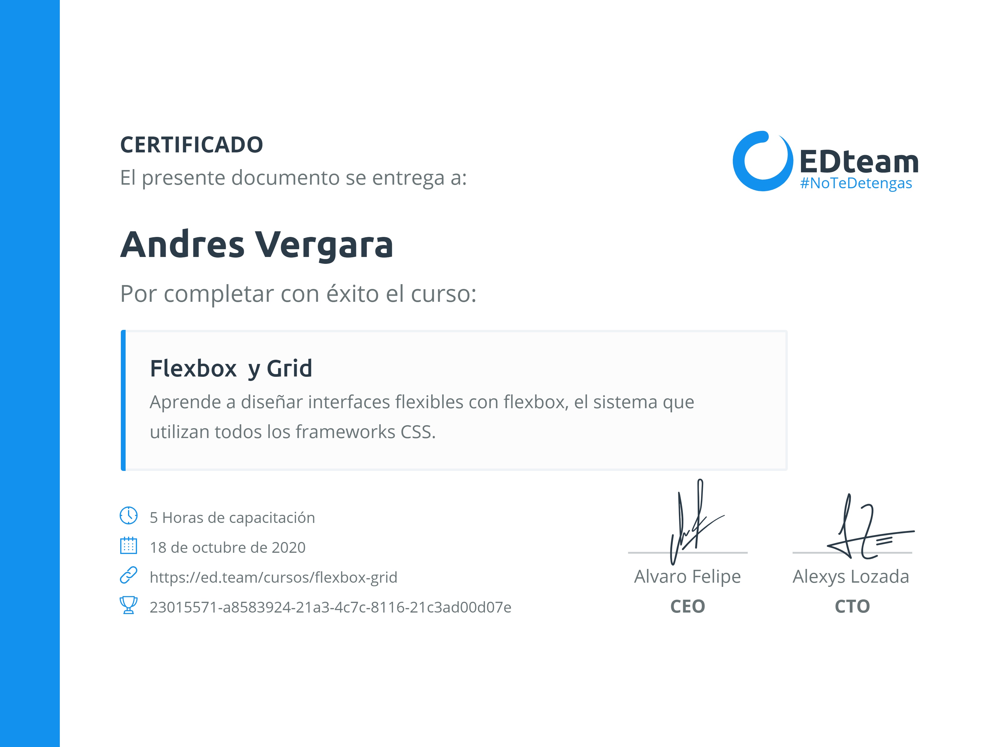 Certificado