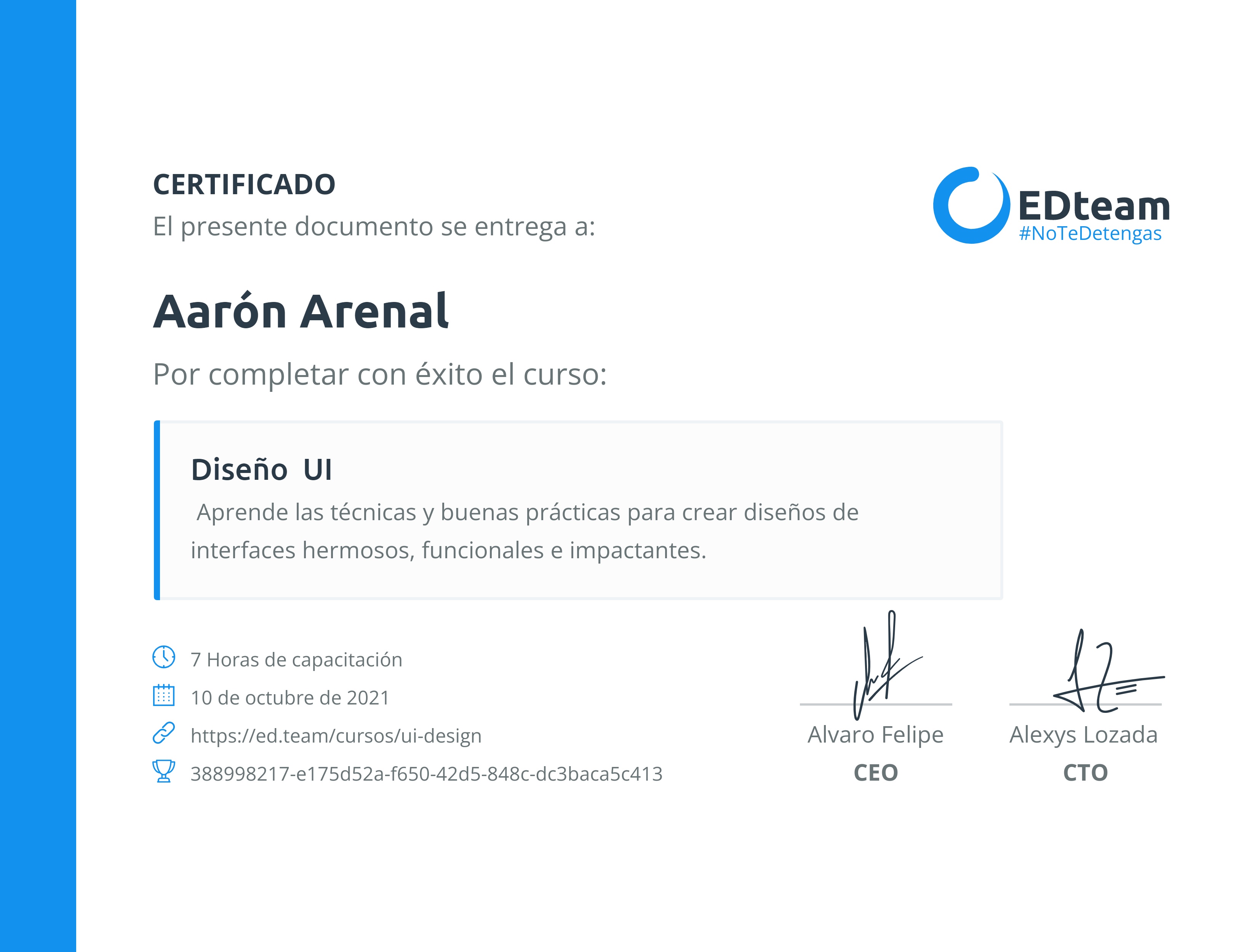Certificado