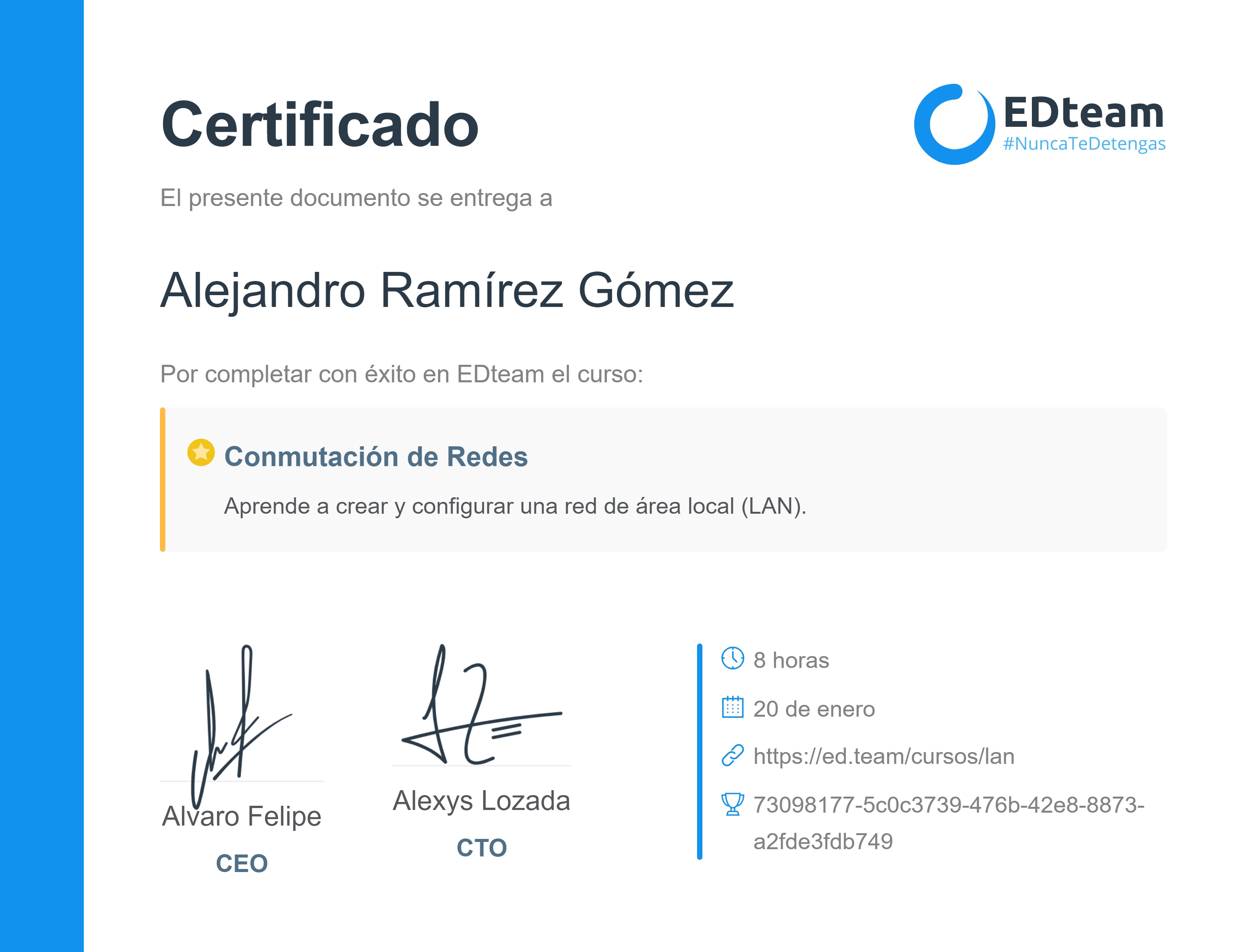 Certificado