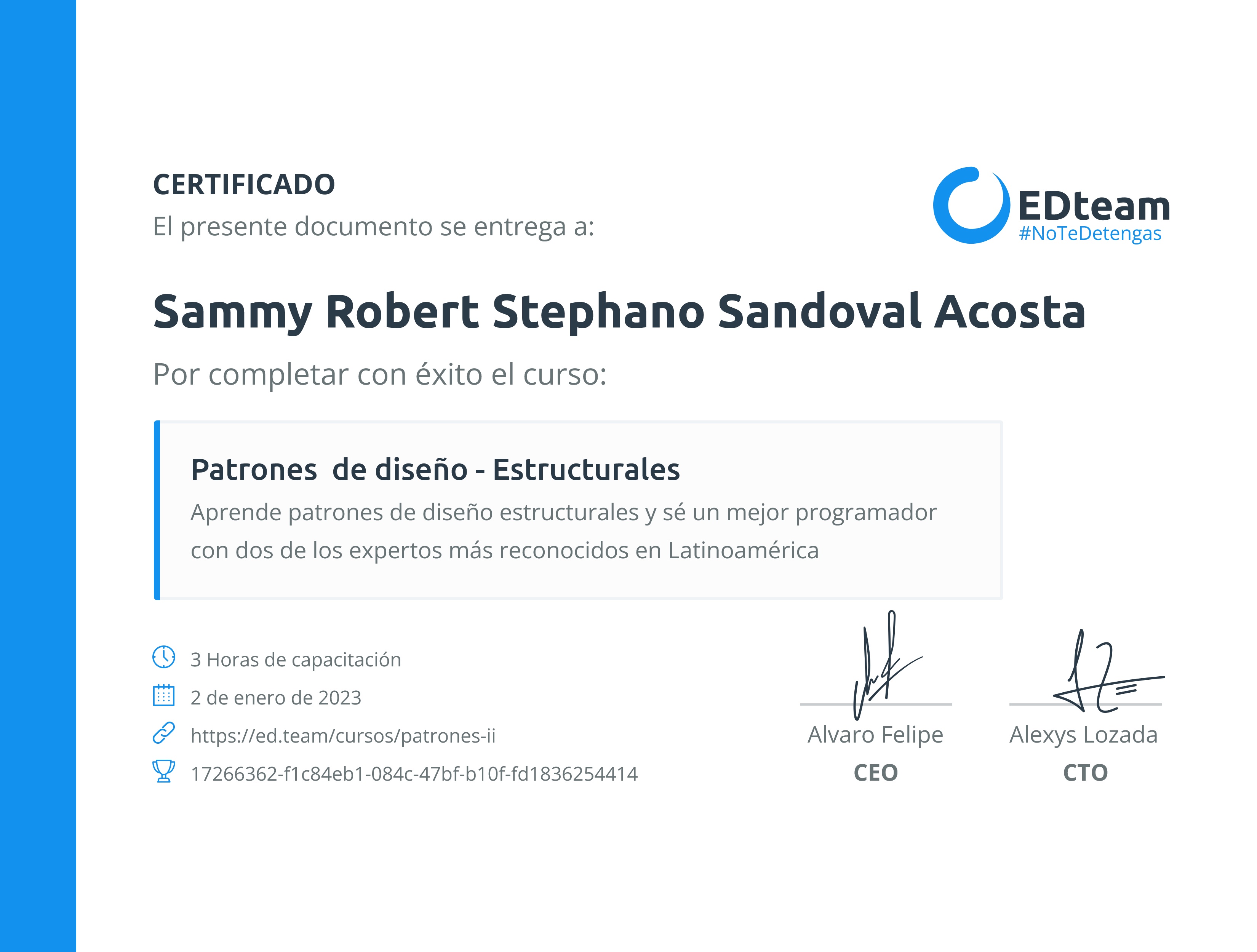 Certificado