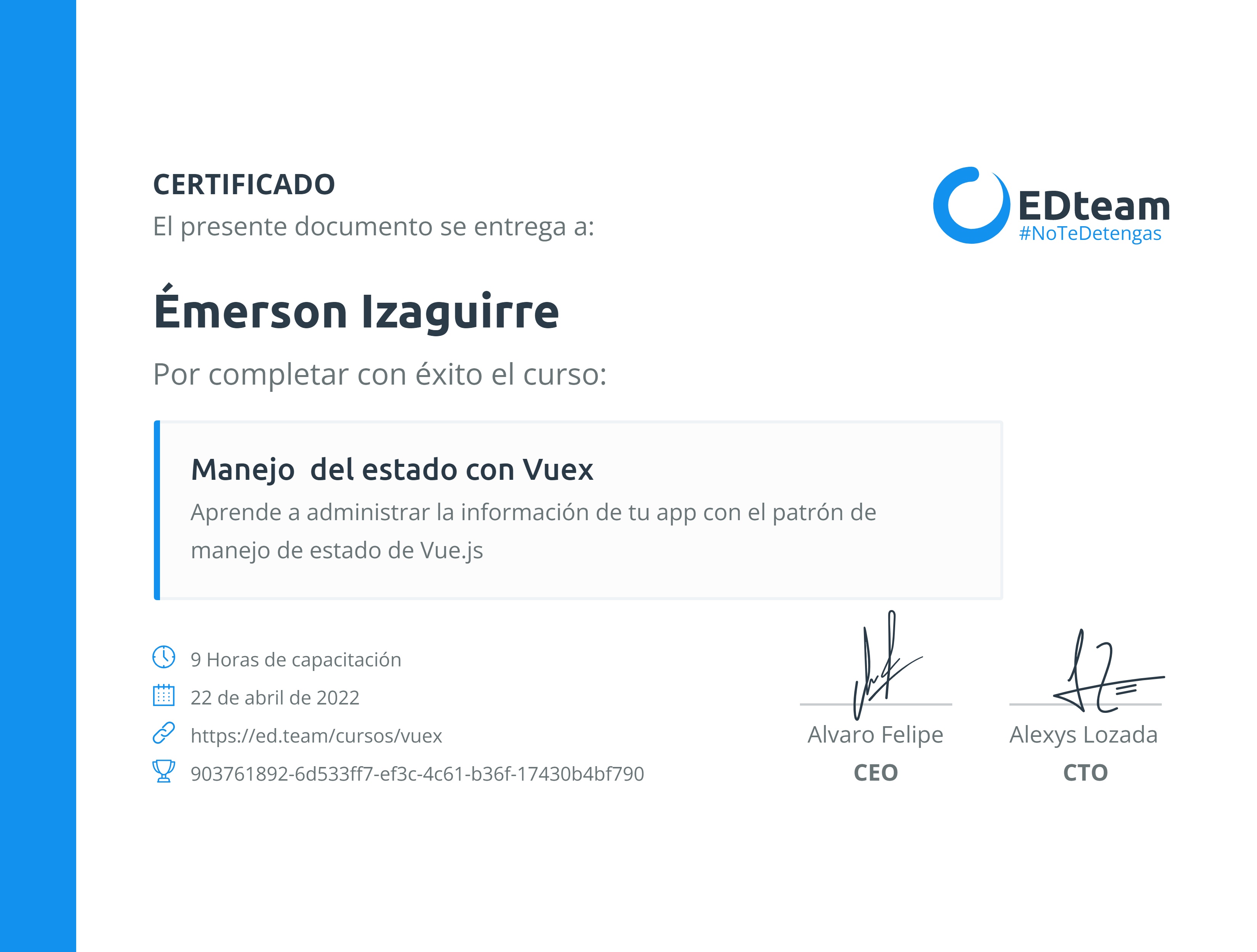 Certificado