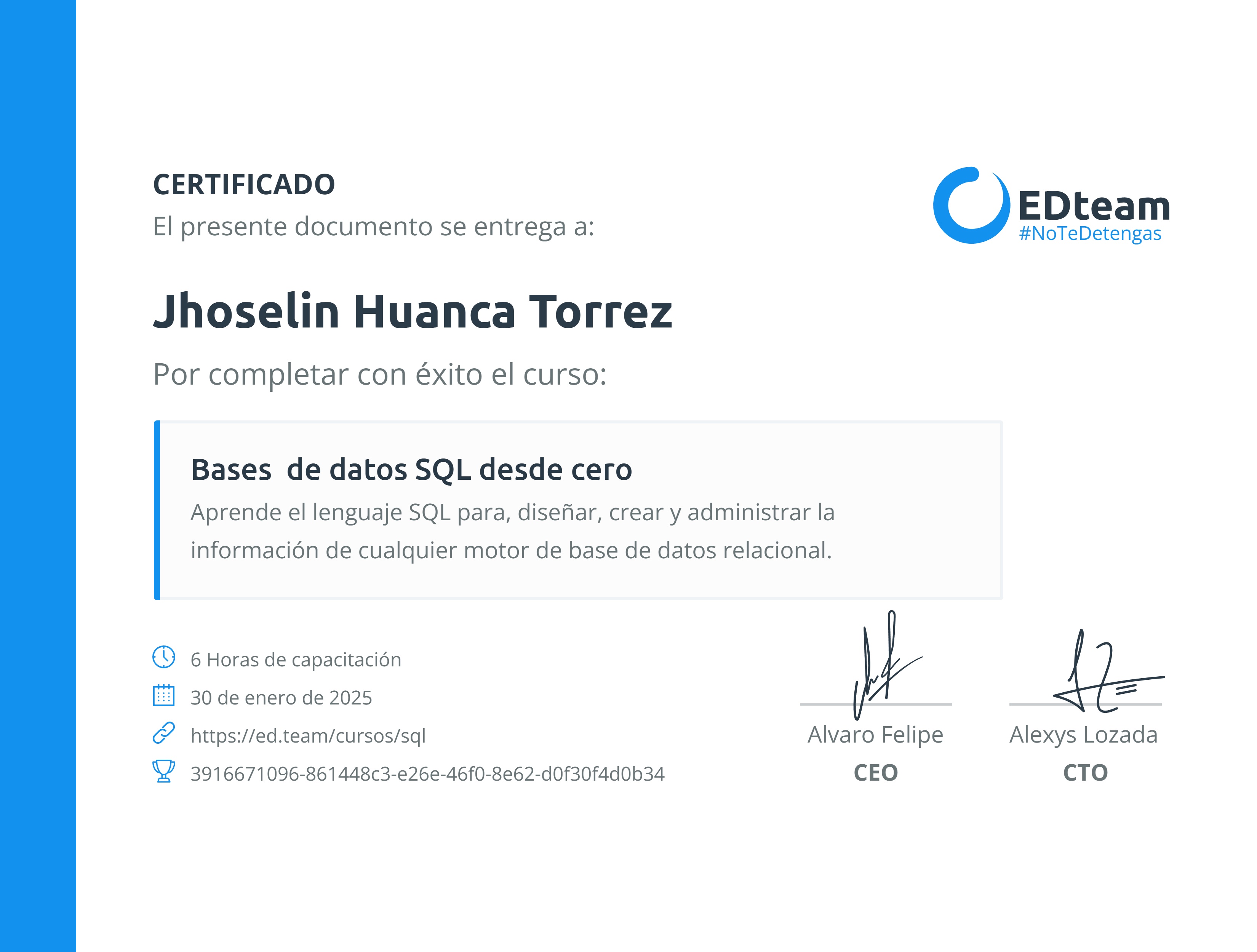Certificado