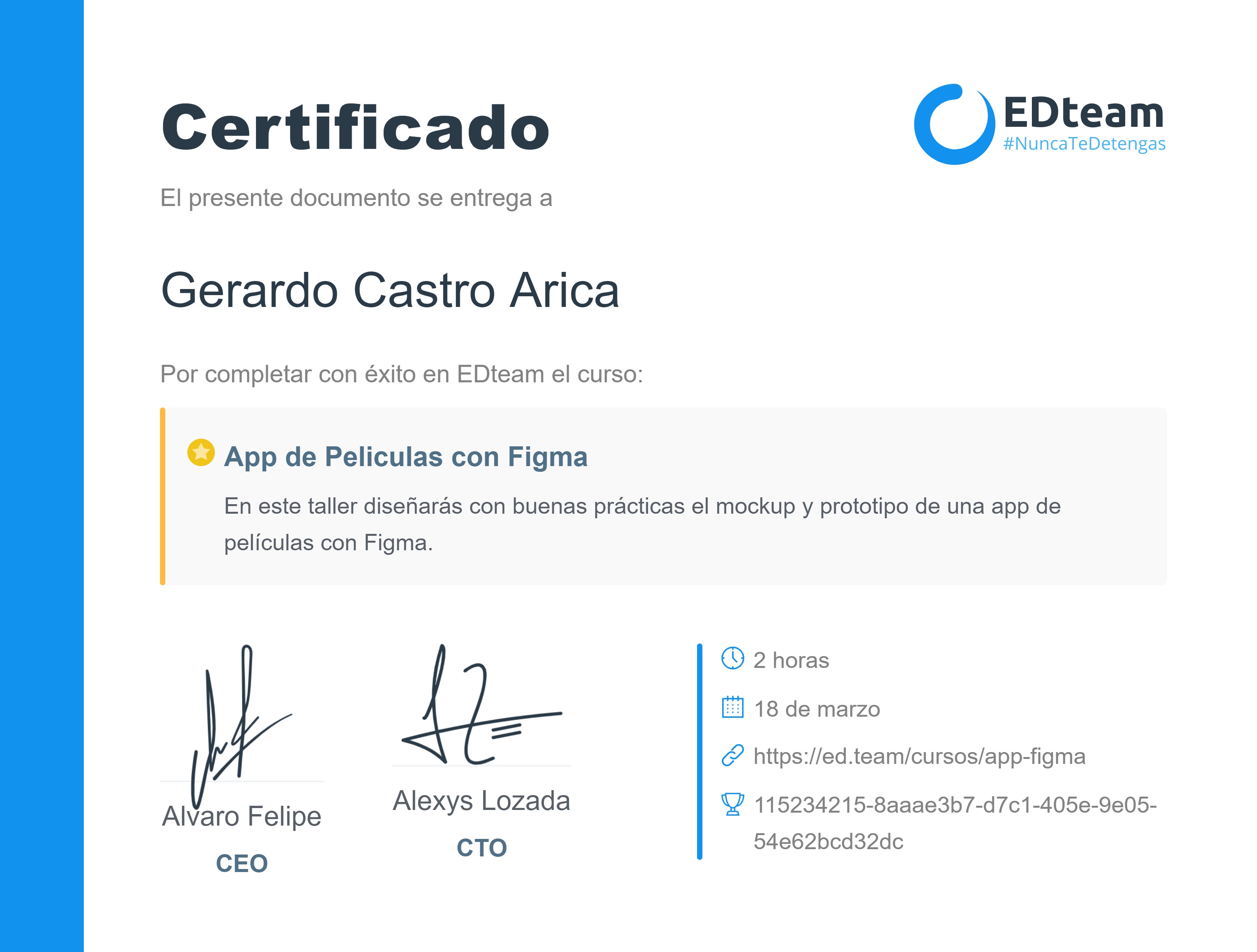 Certificado