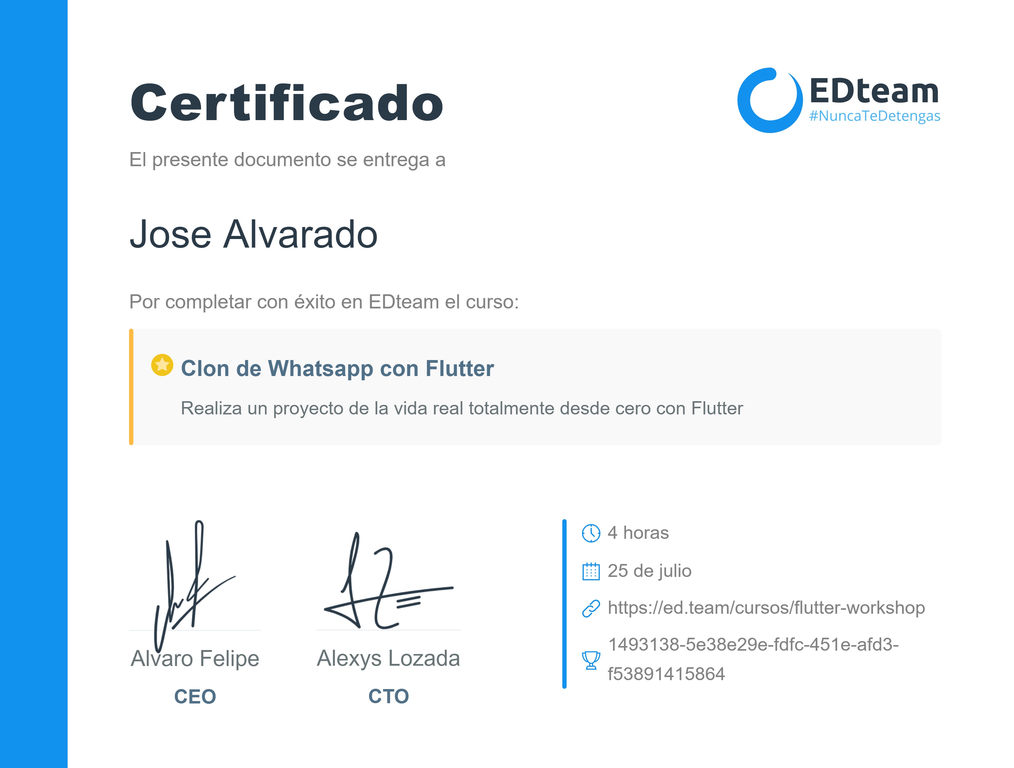 Certificado