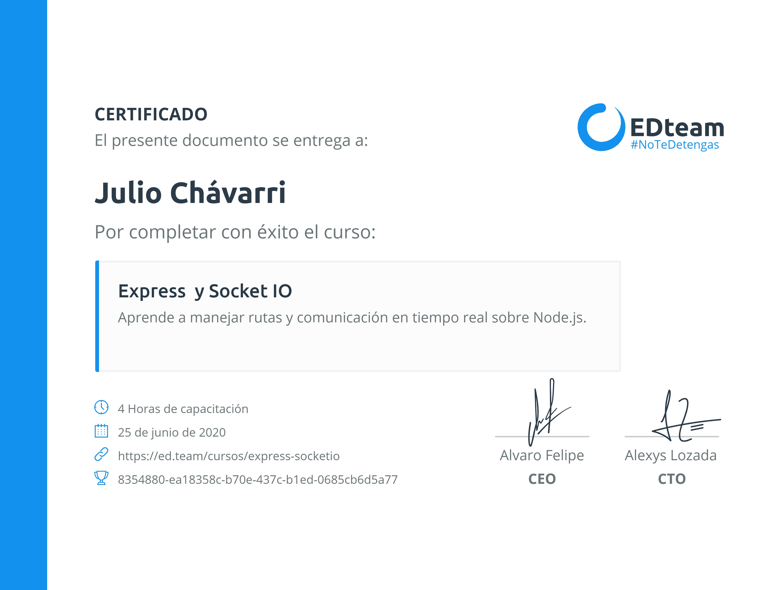 Certificado