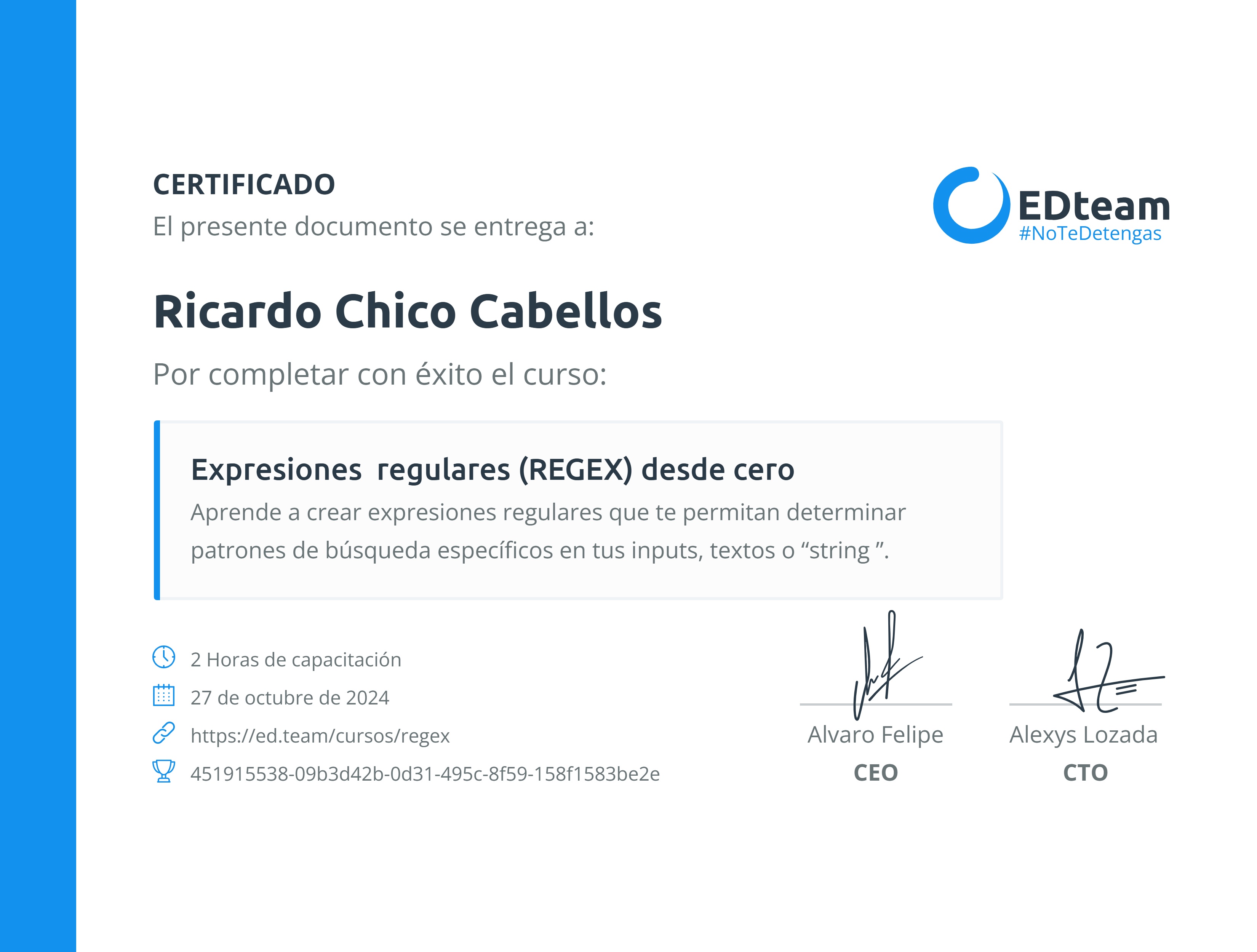 Certificado