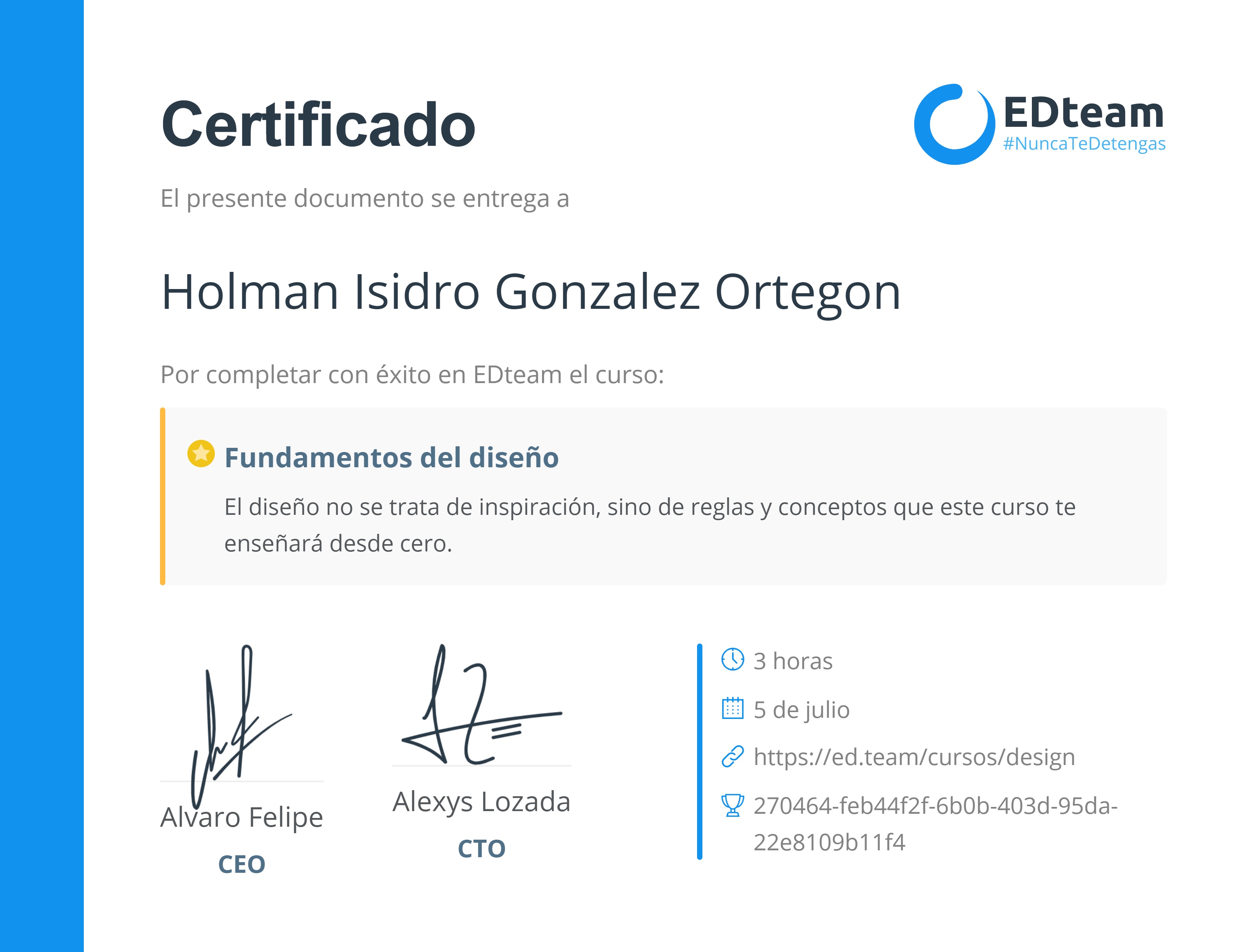 Certificado