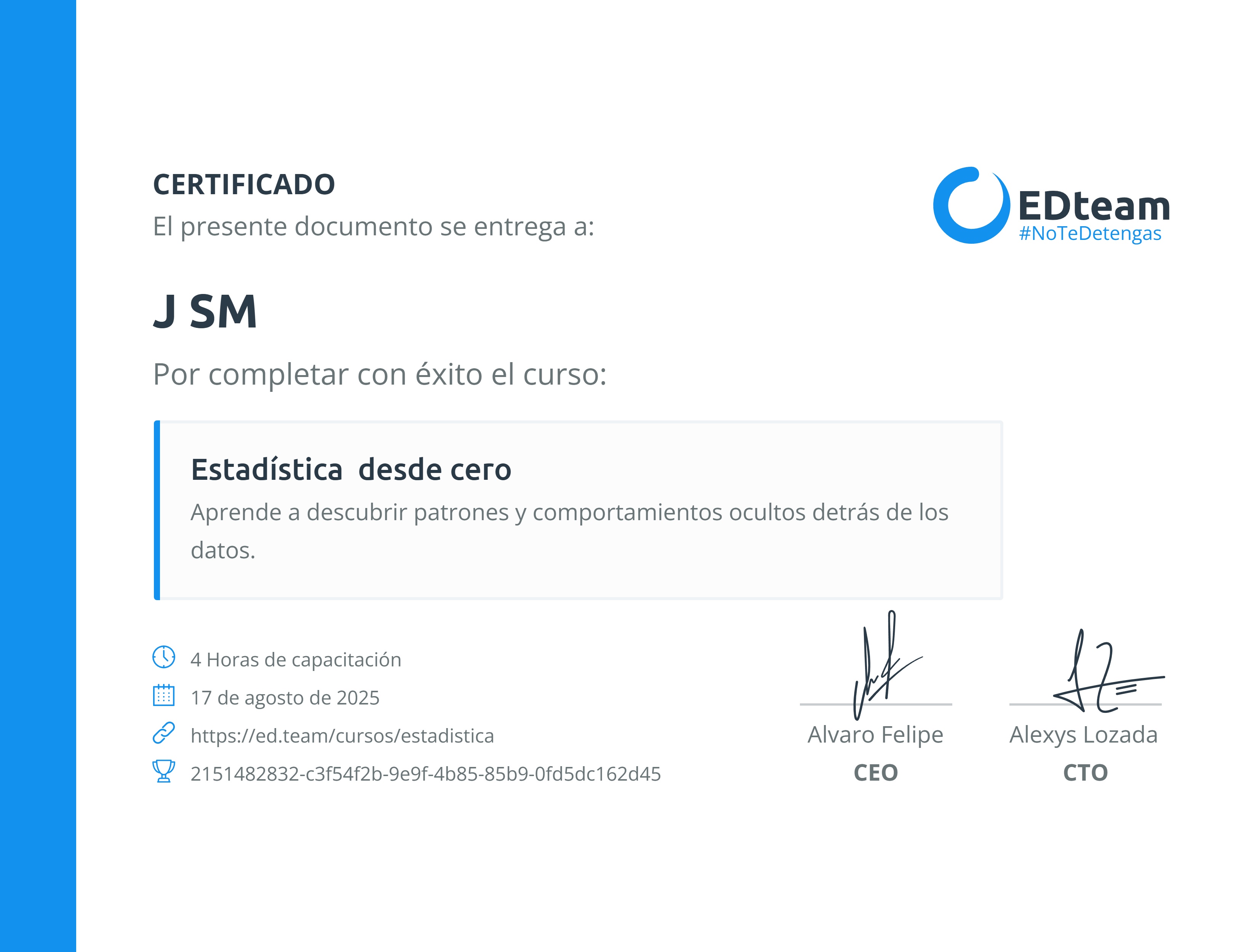 Certificado