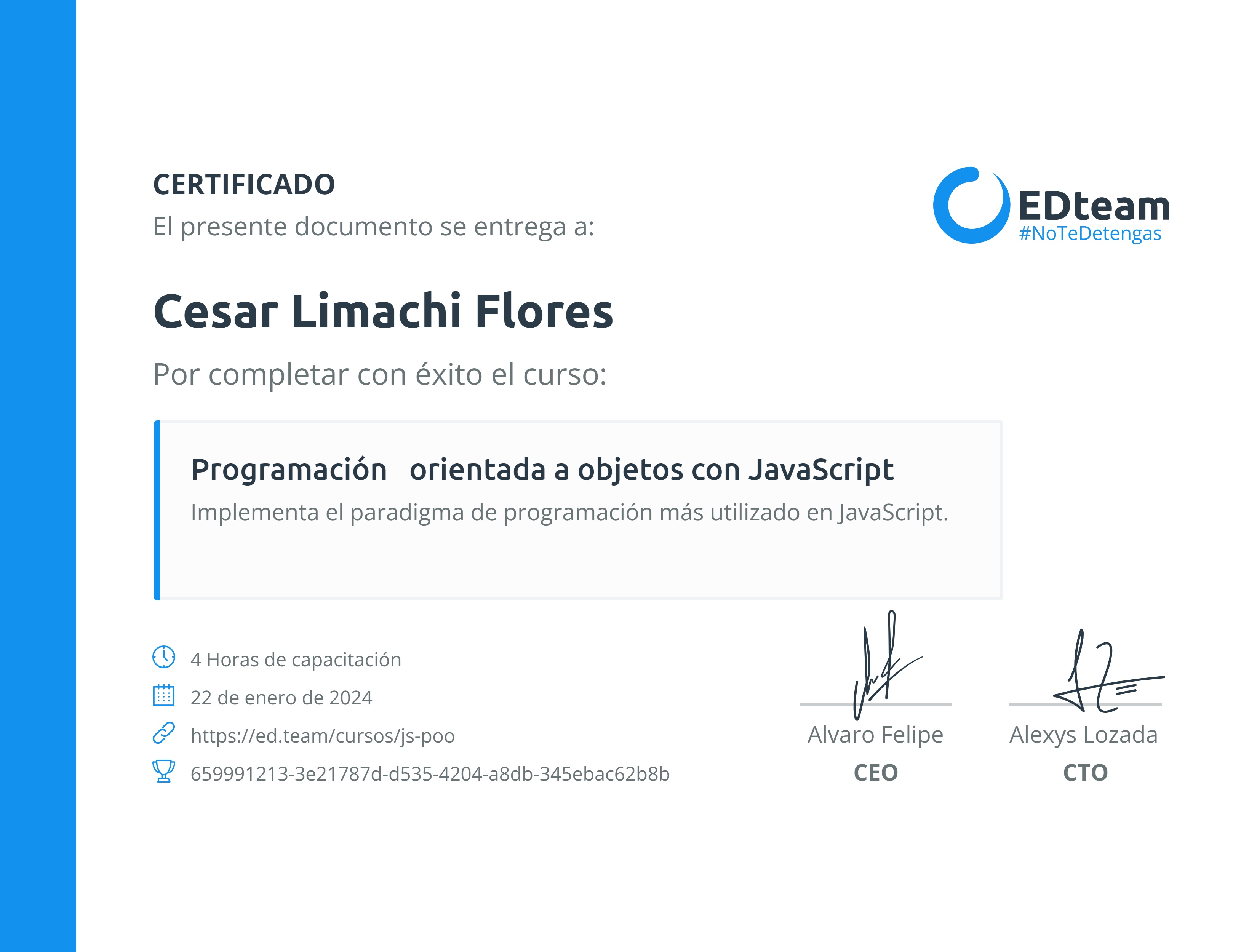 Certificado