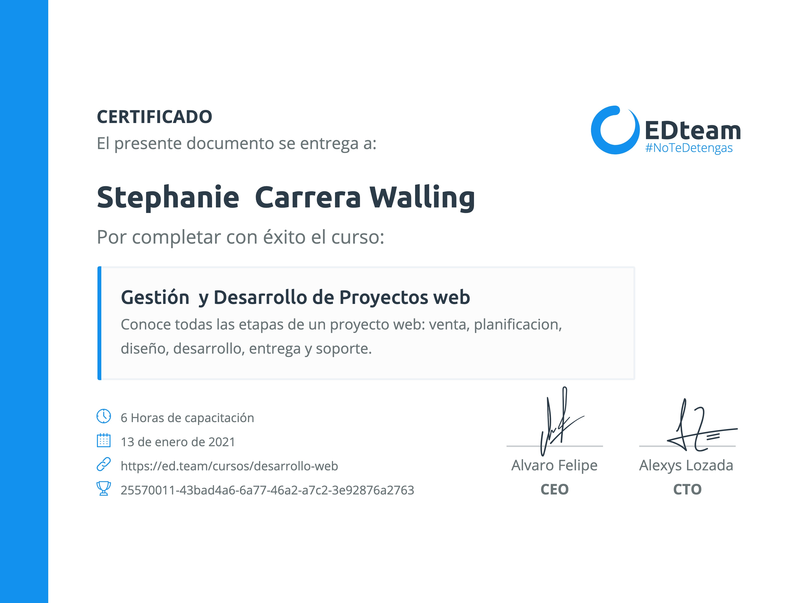 Certificado