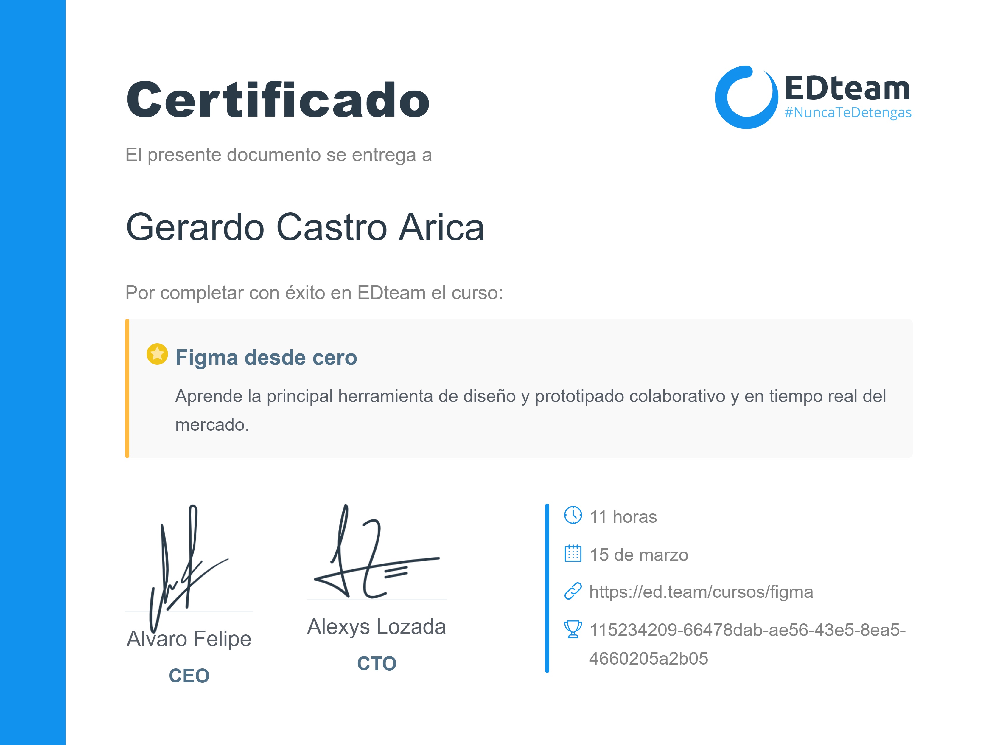 Certificado