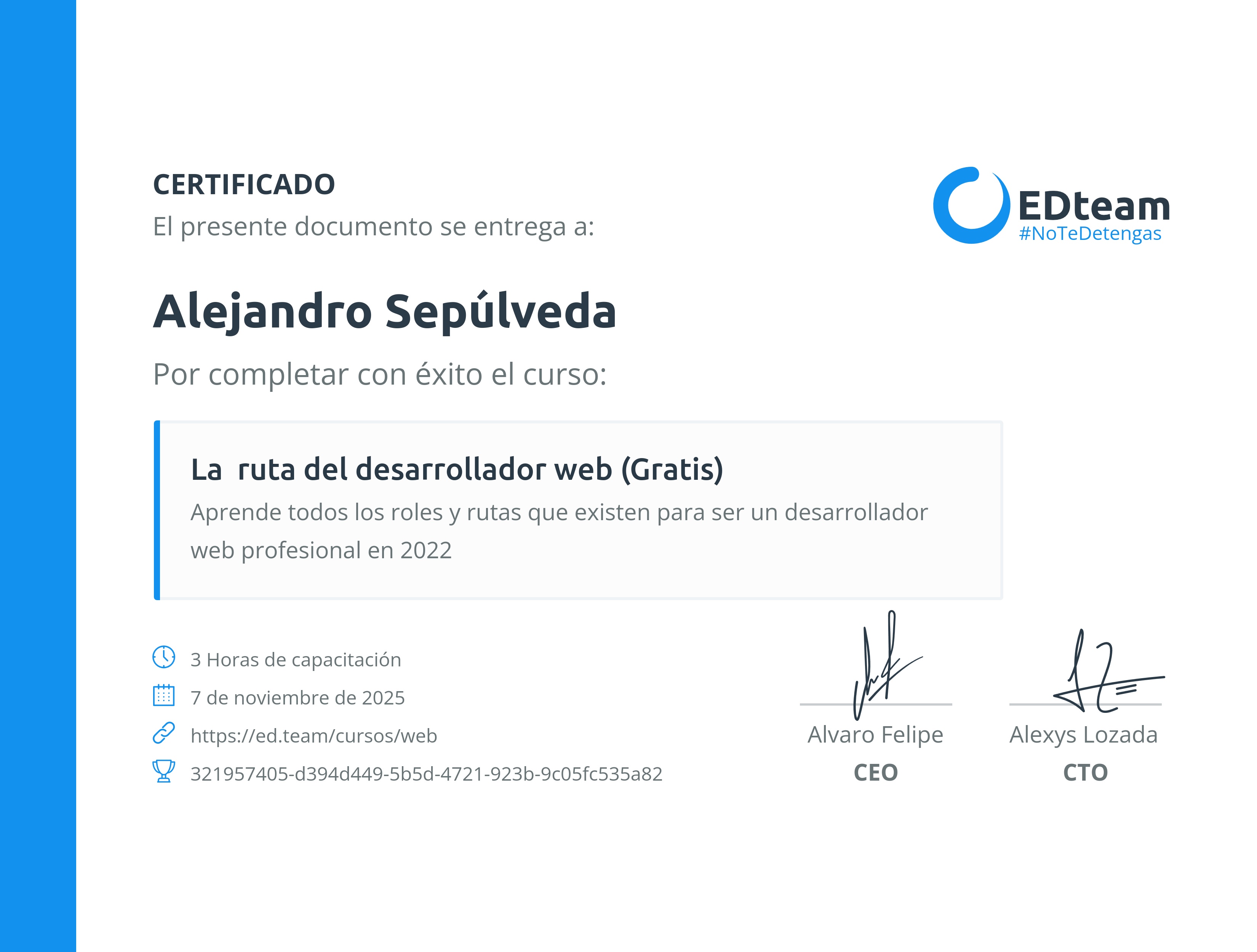 Certificado