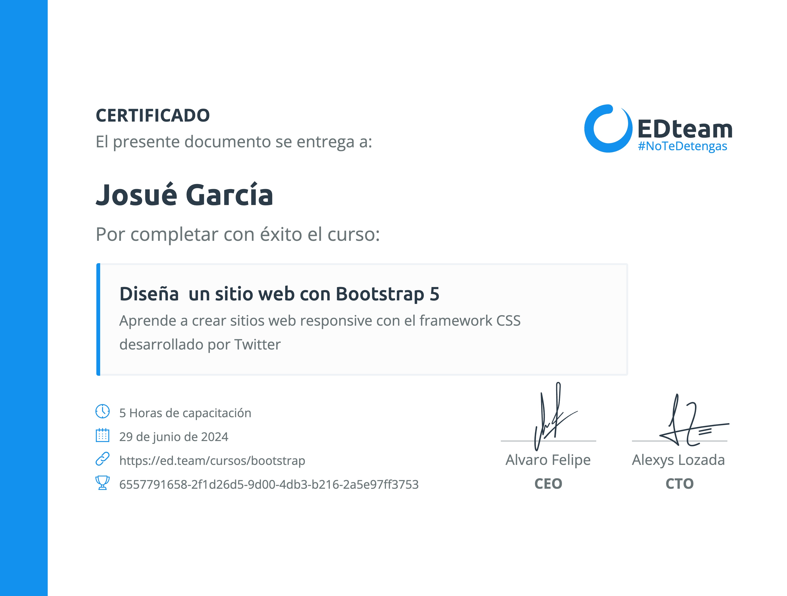 Certificado