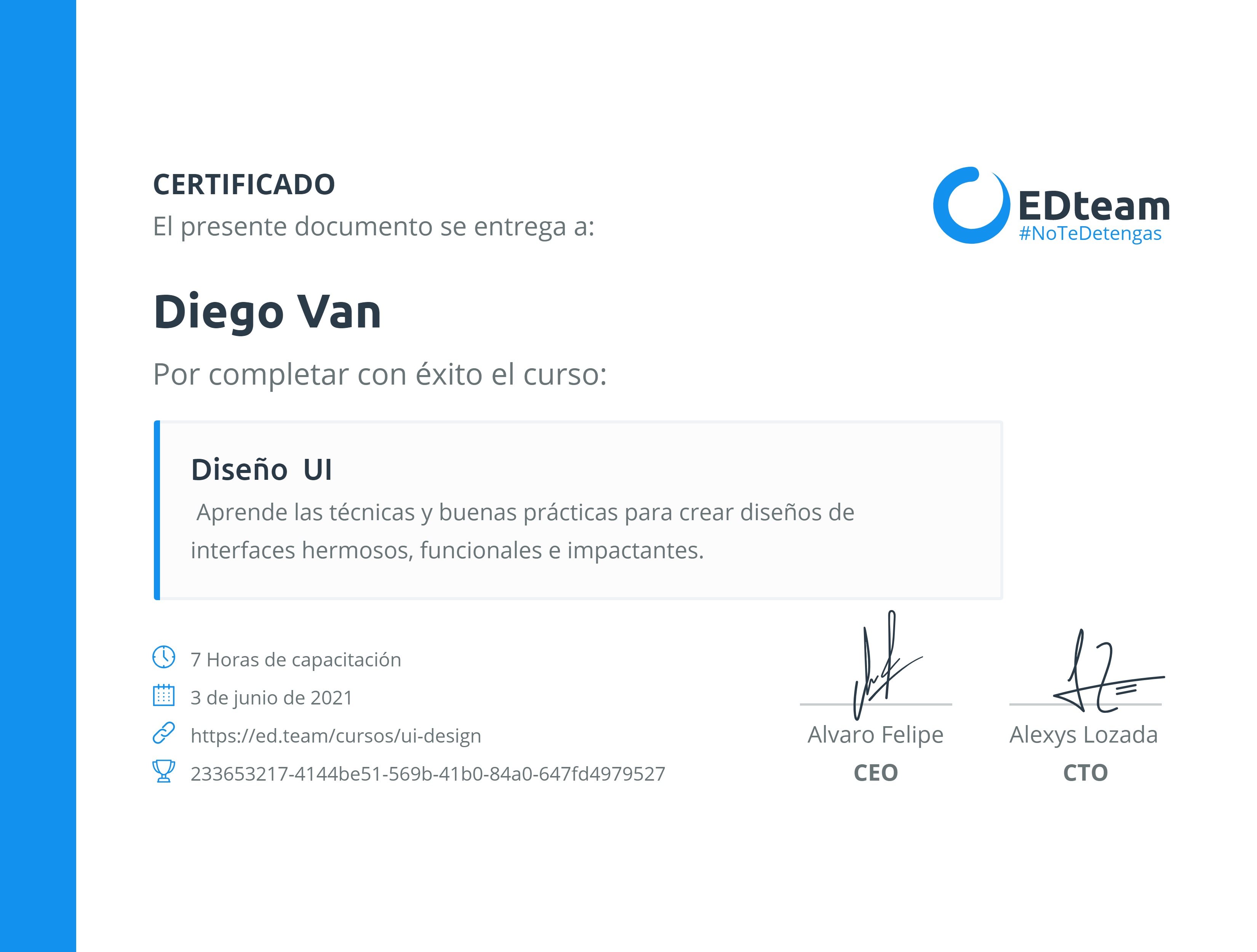 Certificado