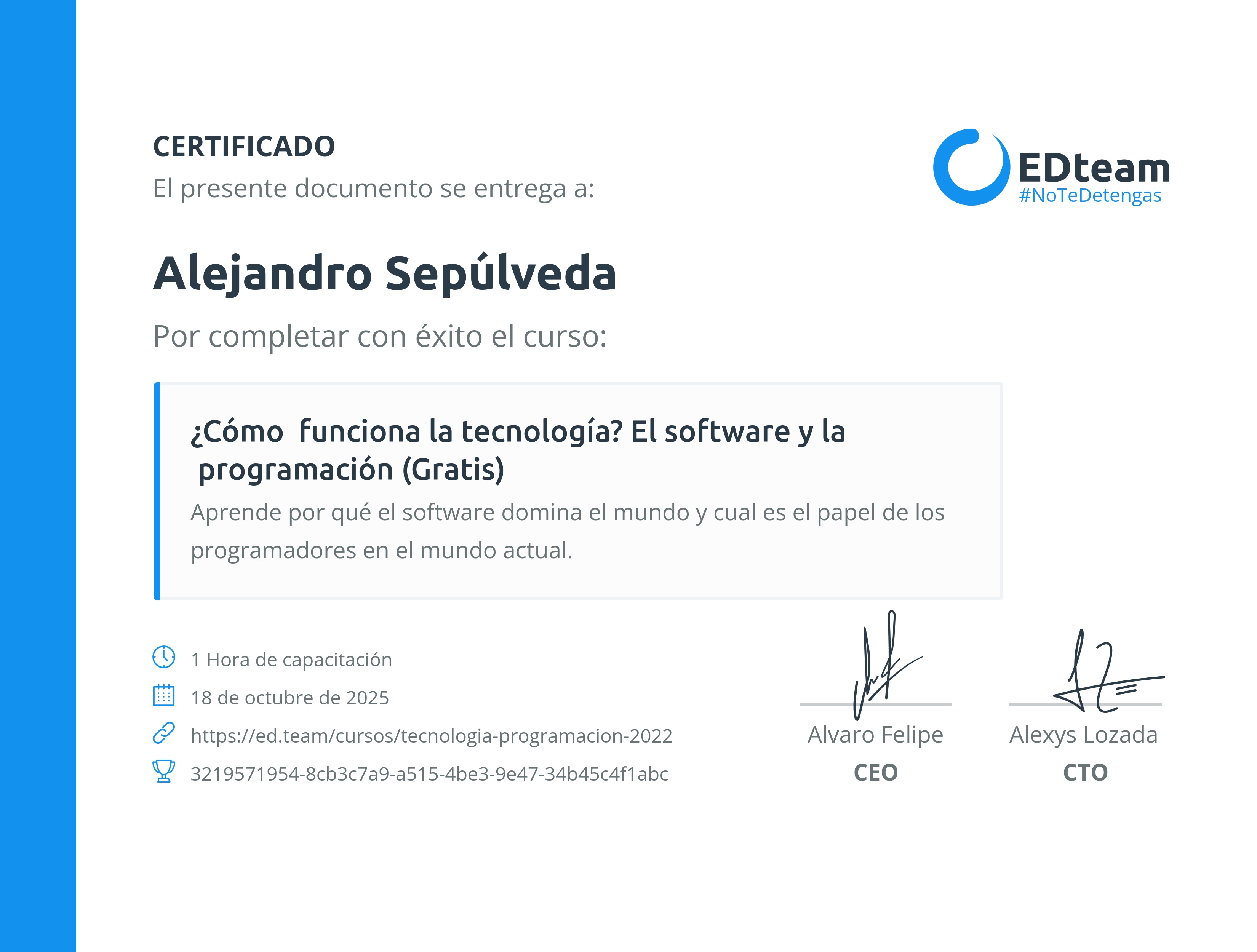 Certificado