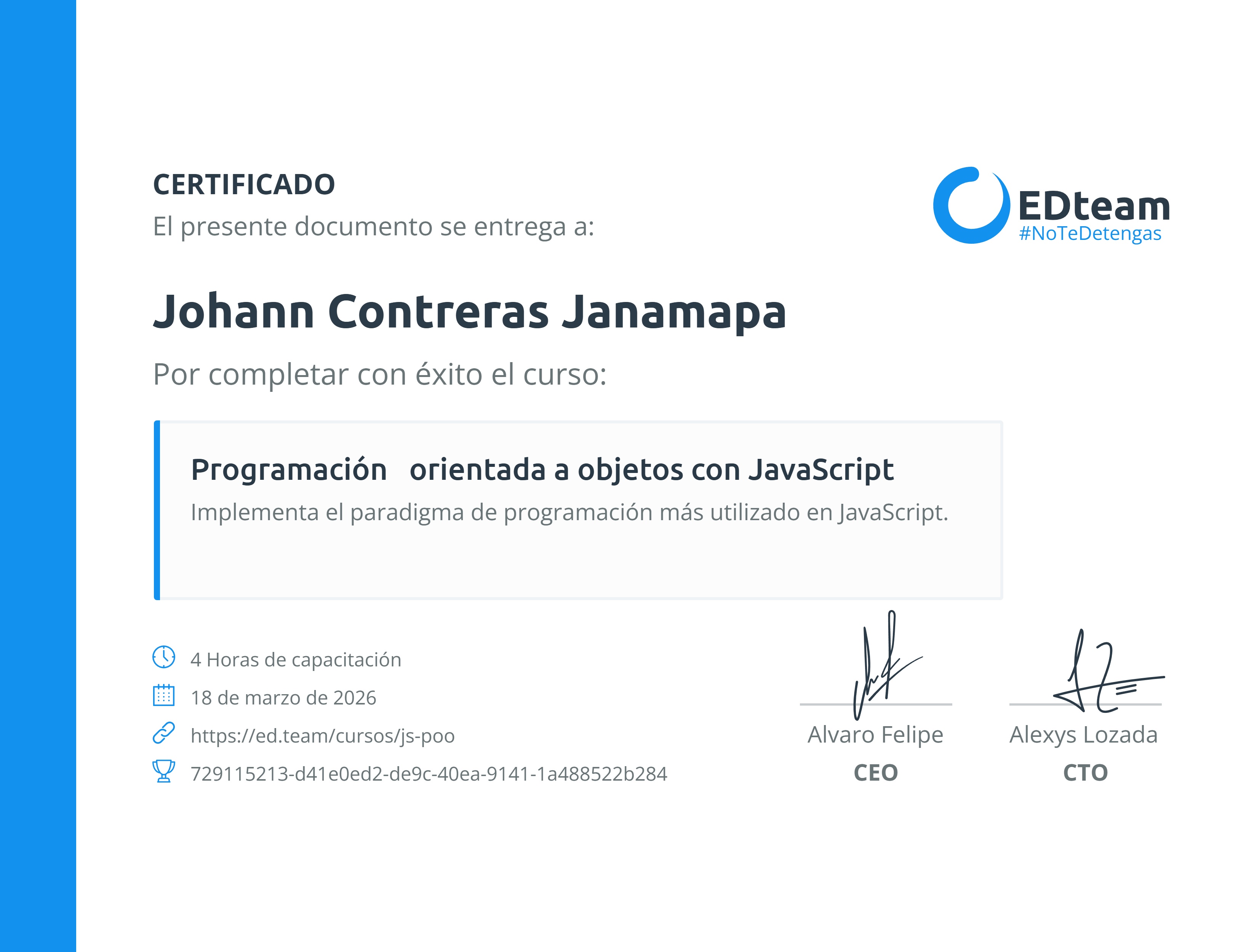 Certificado