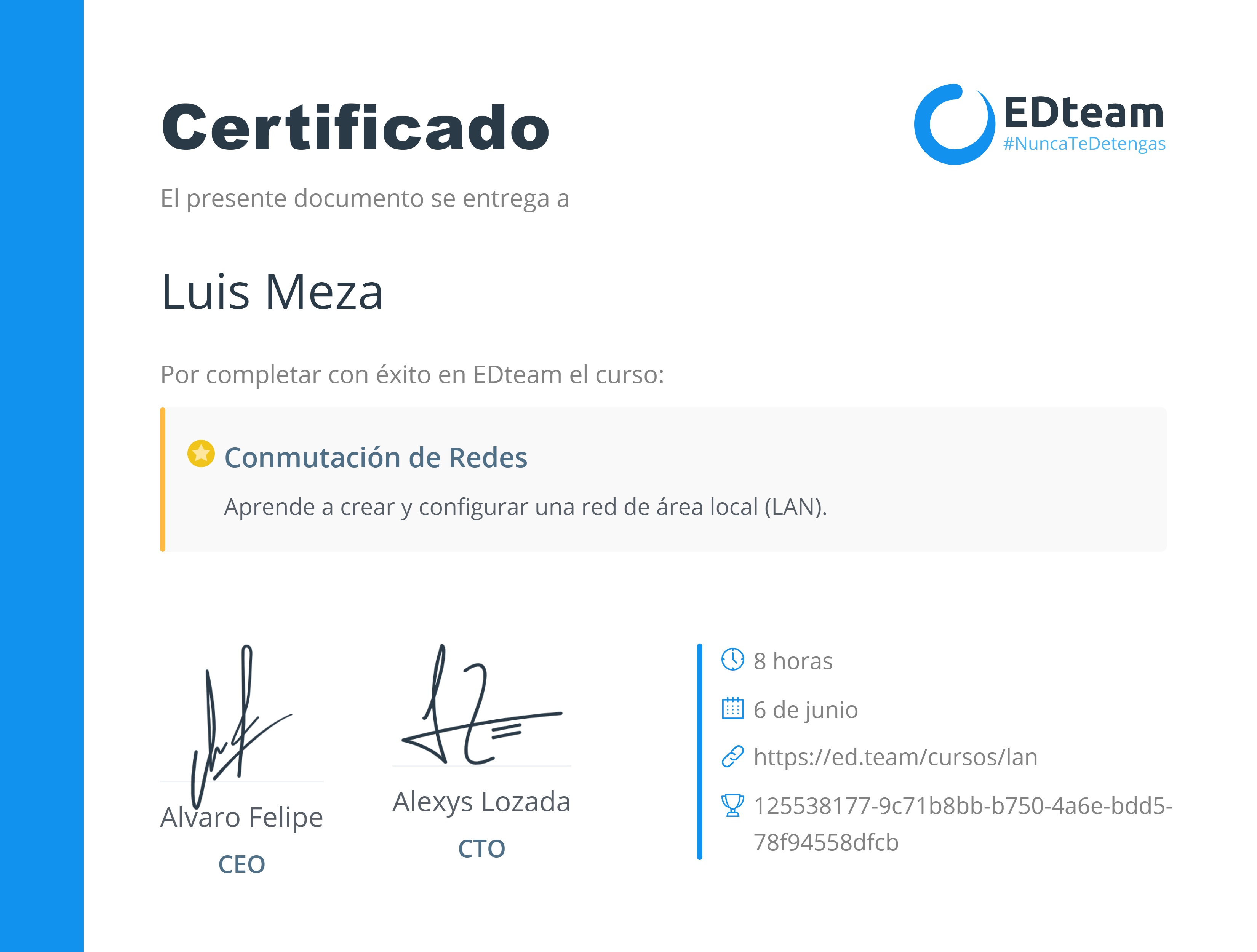 Certificado