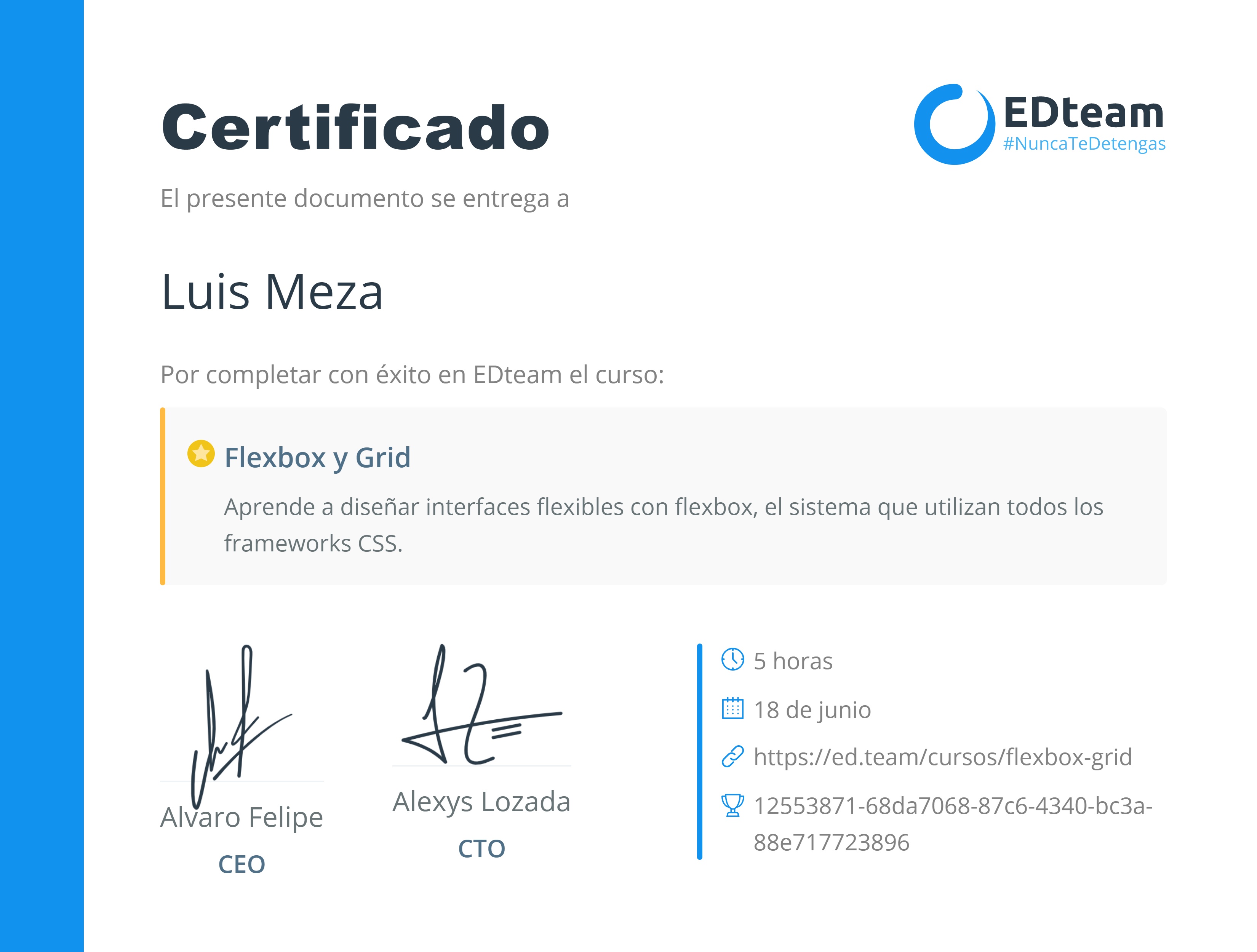 Certificado