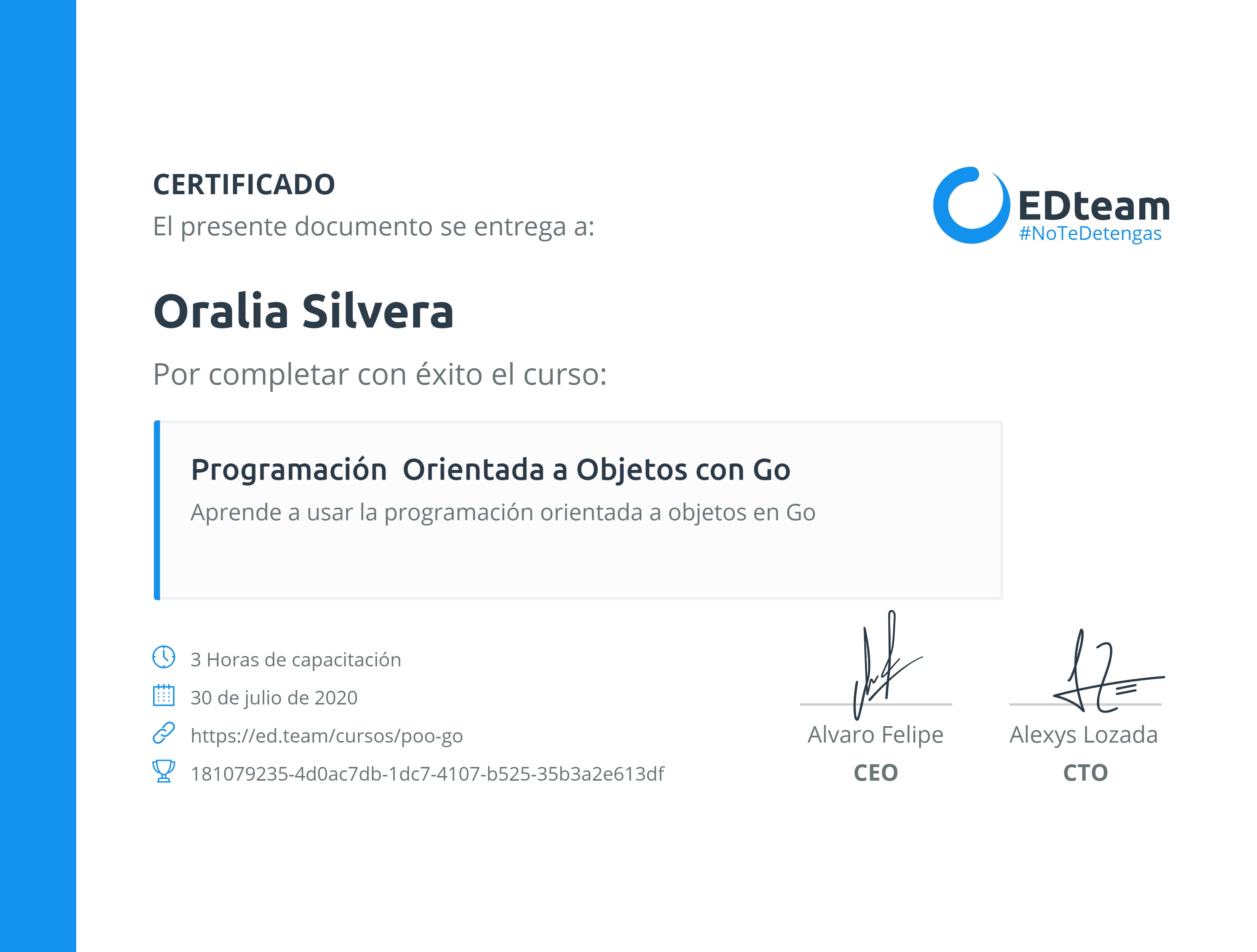 Certificado