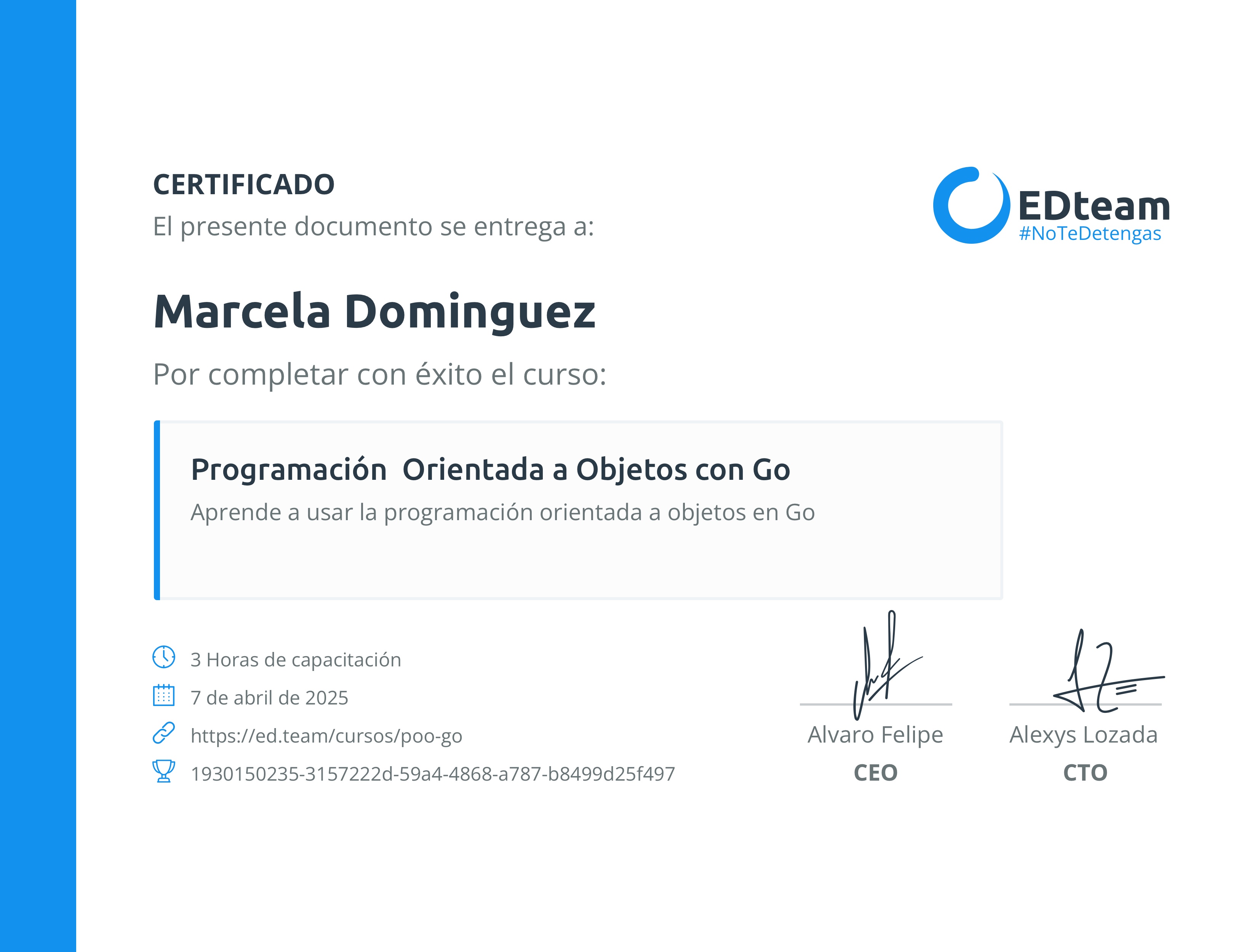 Certificado