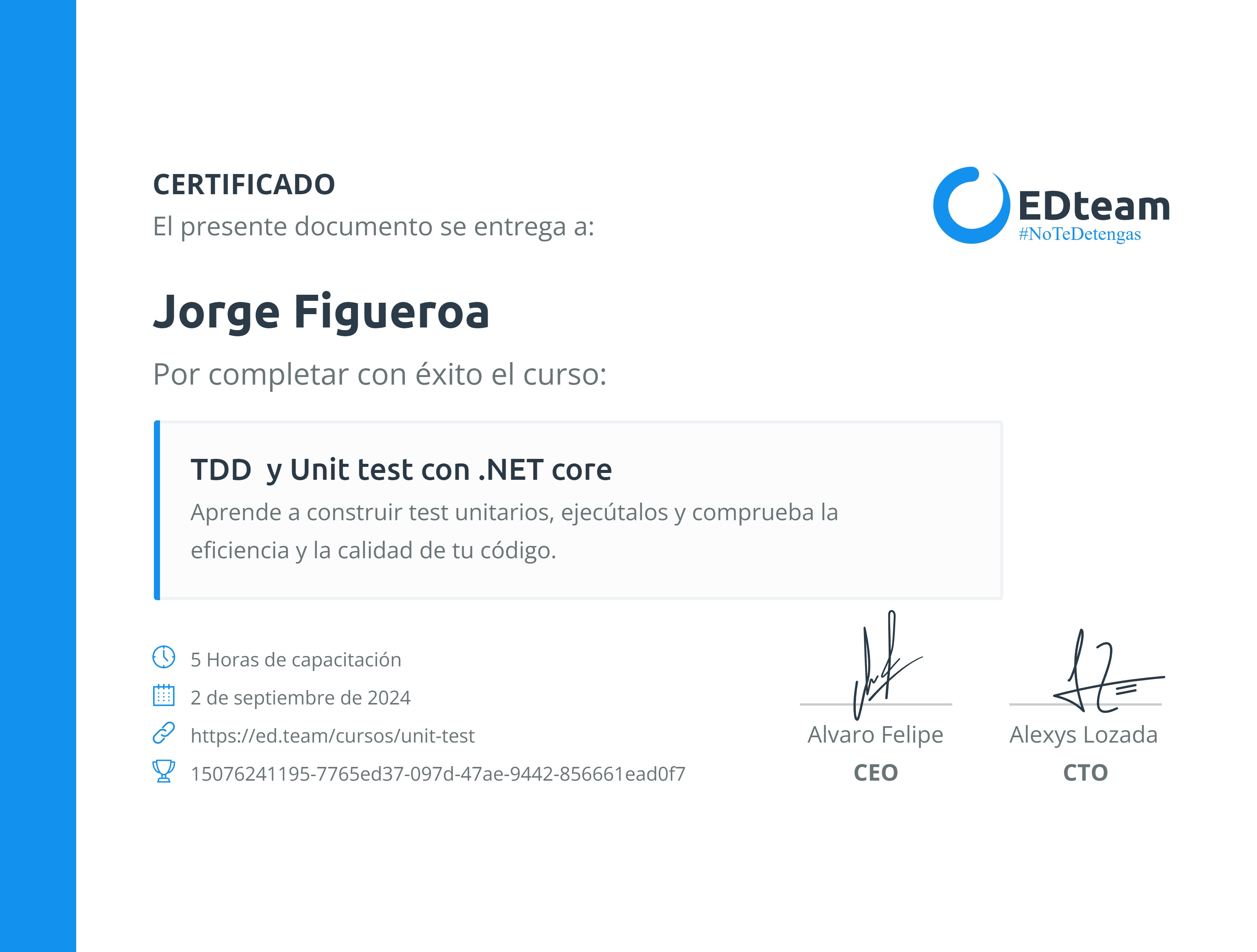 Certificado
