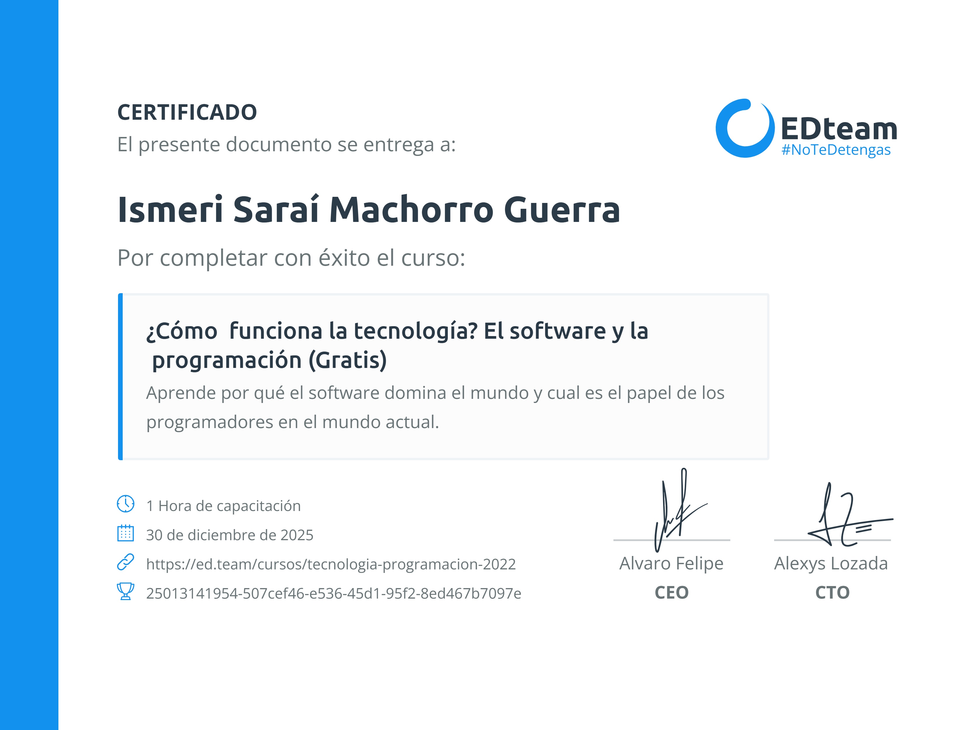 Certificado