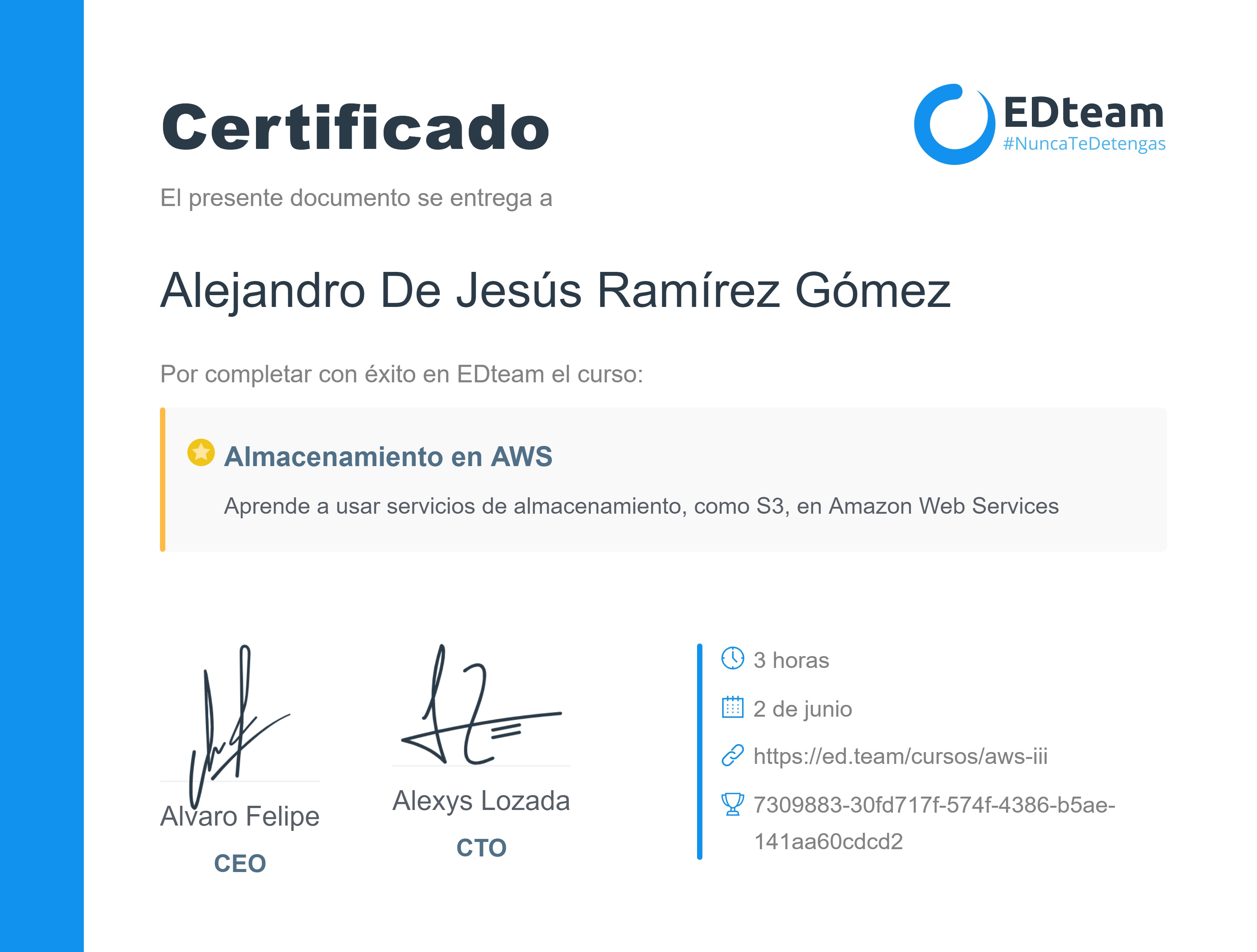Certificado