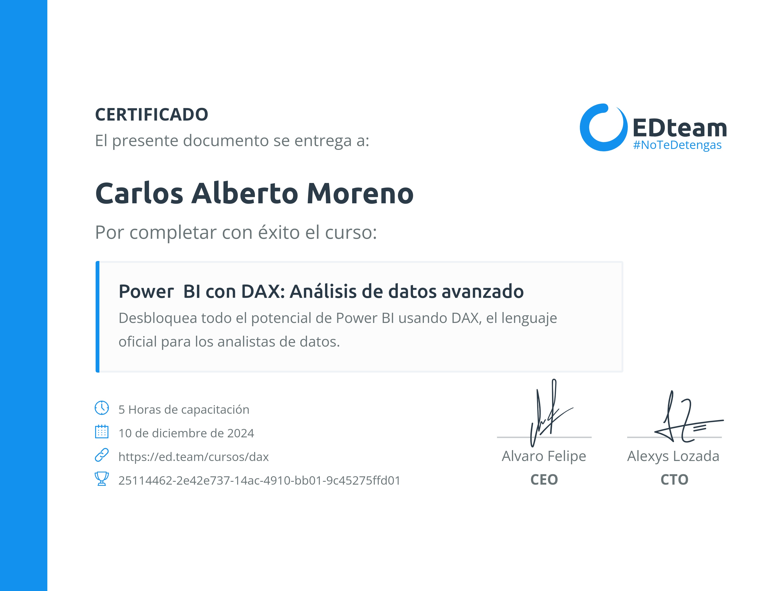 Certificado
