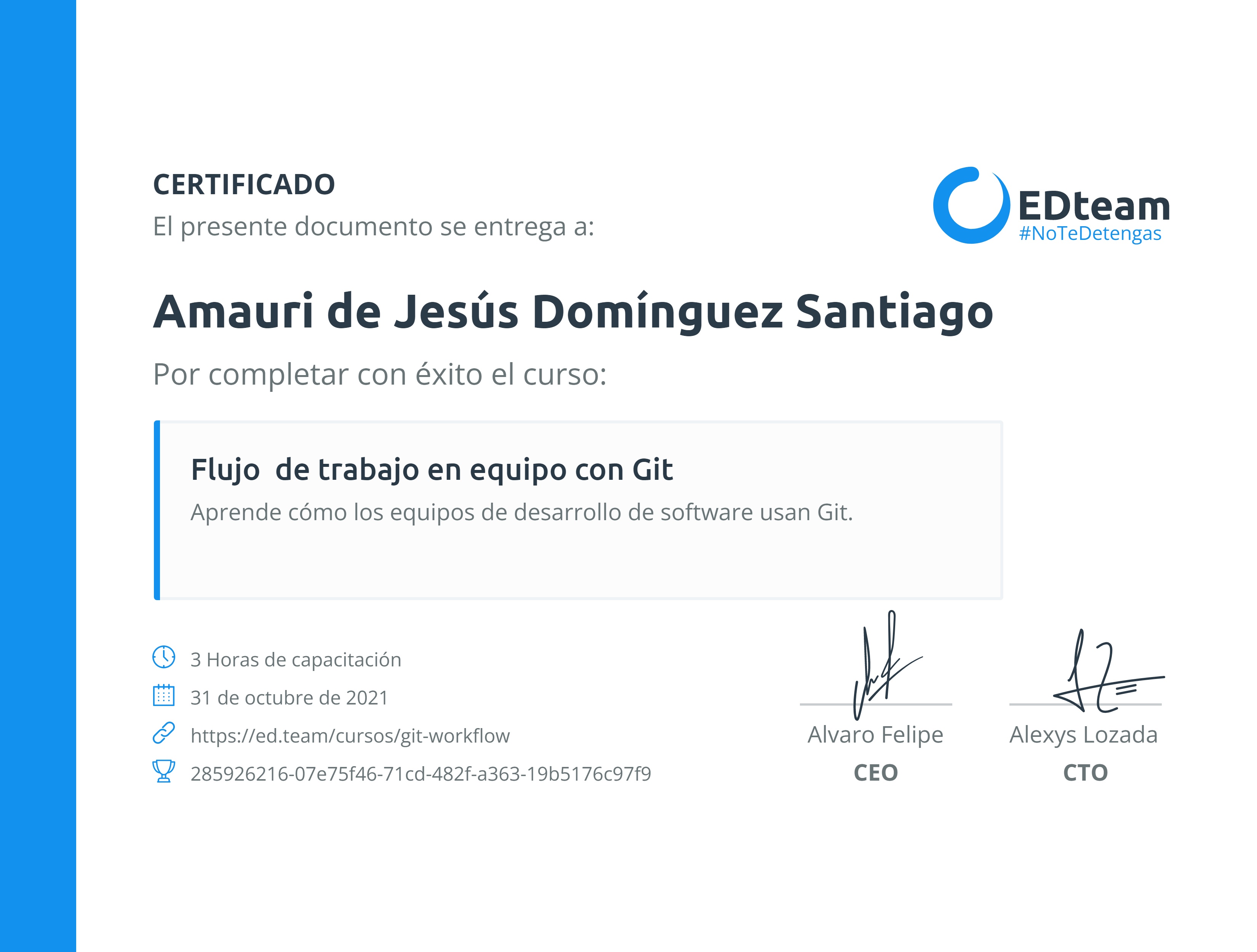 Certificado
