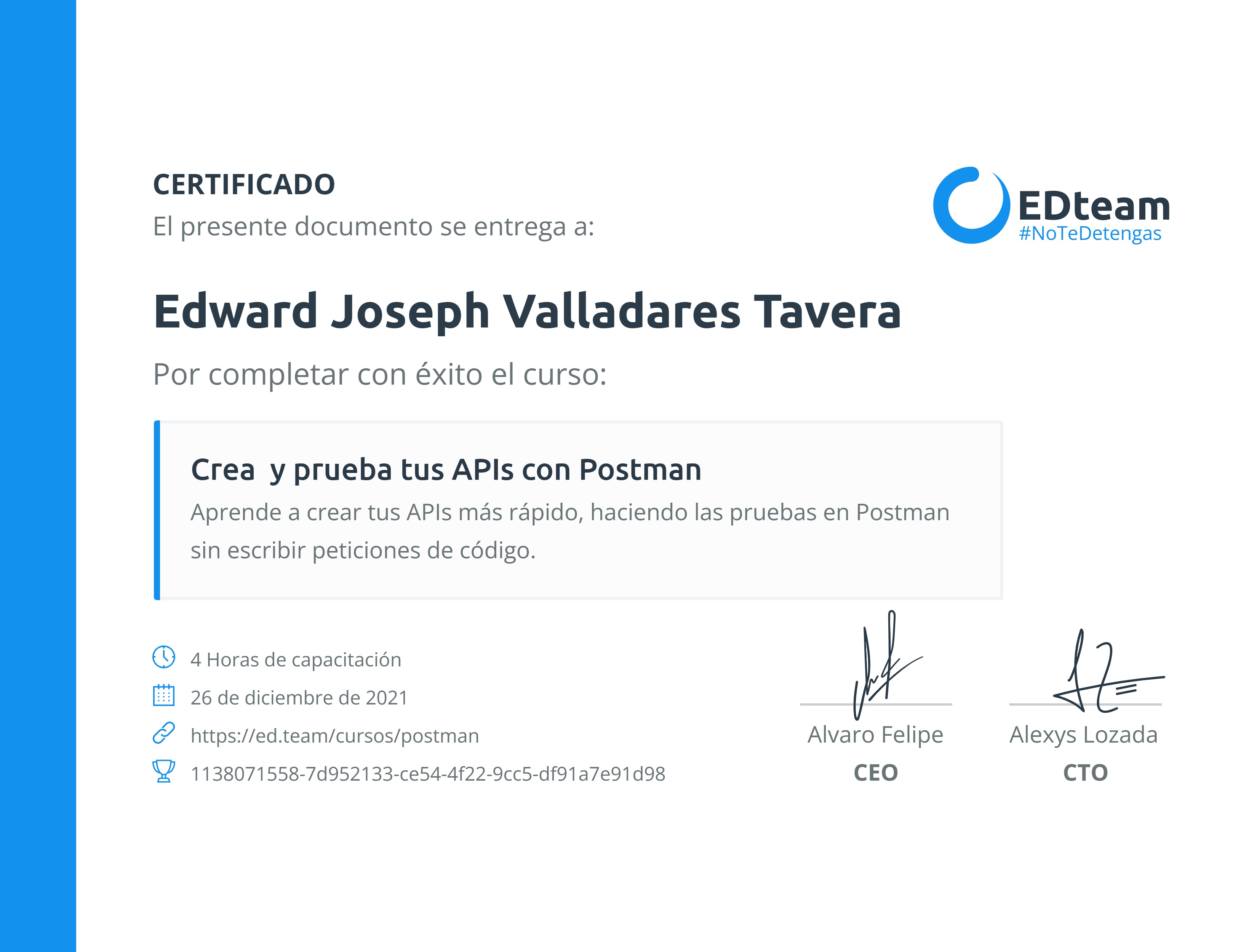 Certificado