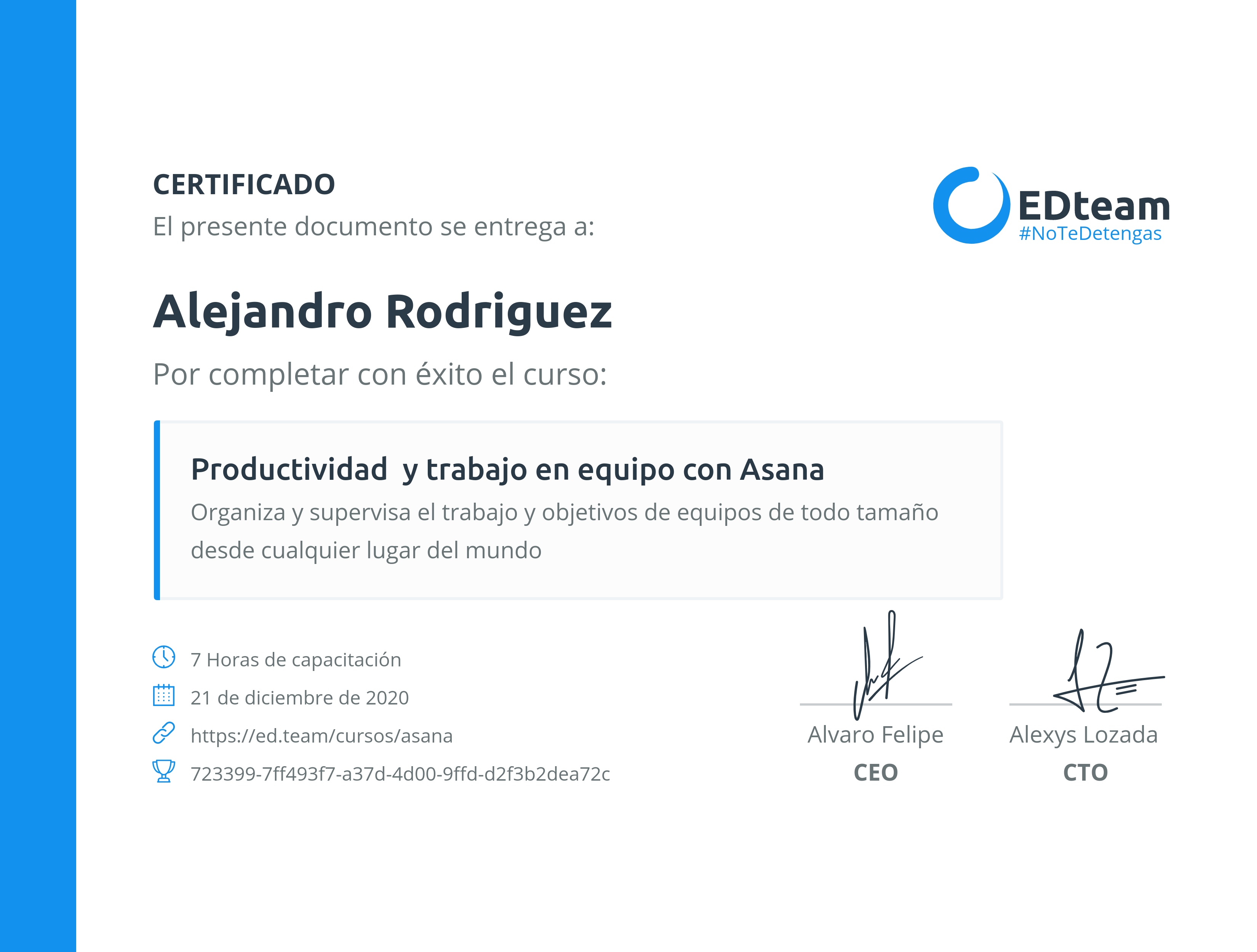 Certificado